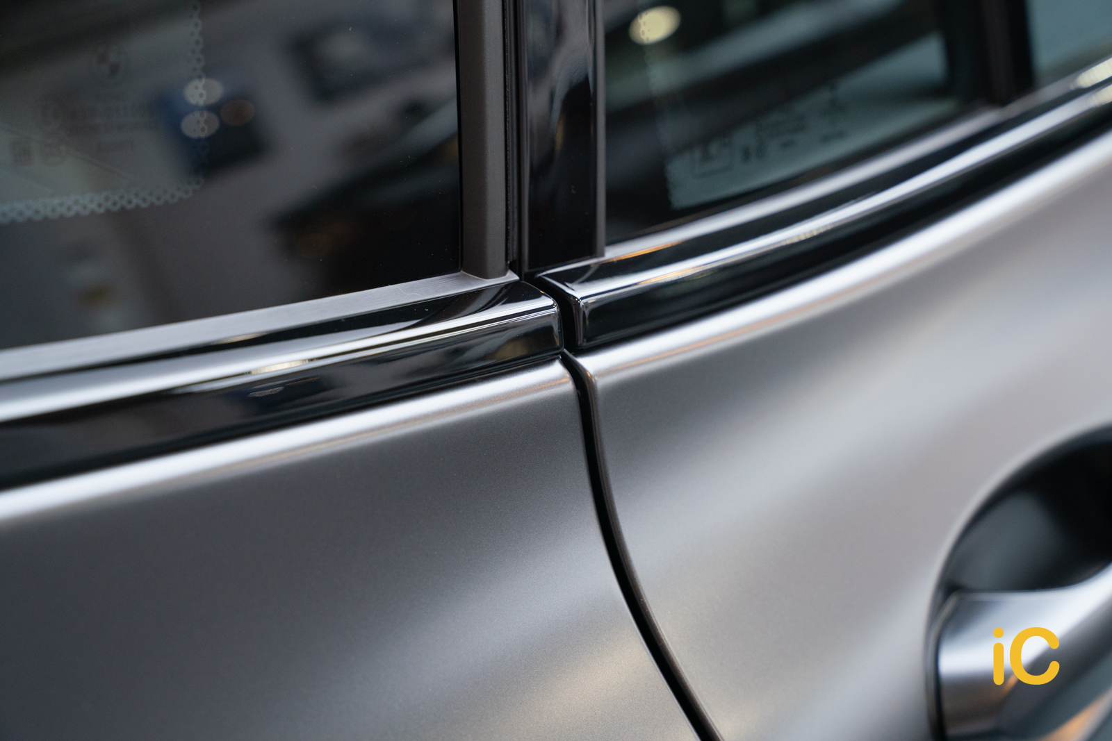 BMW iX3 Sophisto Grey 透明 PPF 施工作品