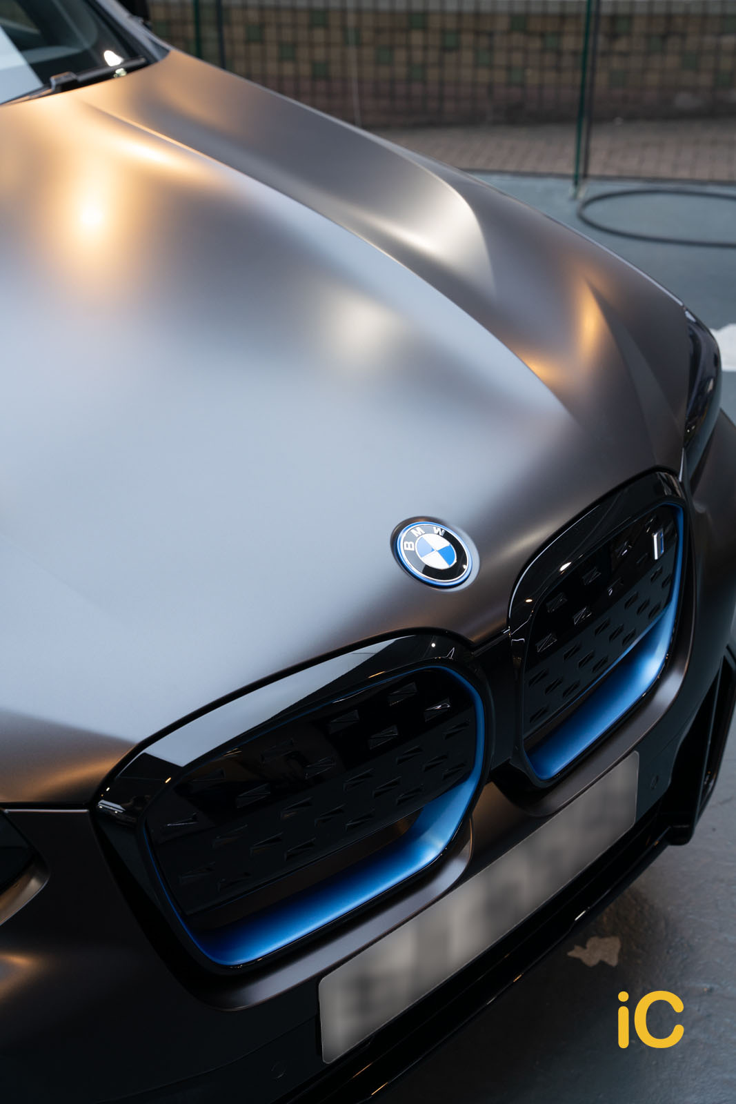 BMW iX3 Sophisto Grey 透明 PPF 施工作品