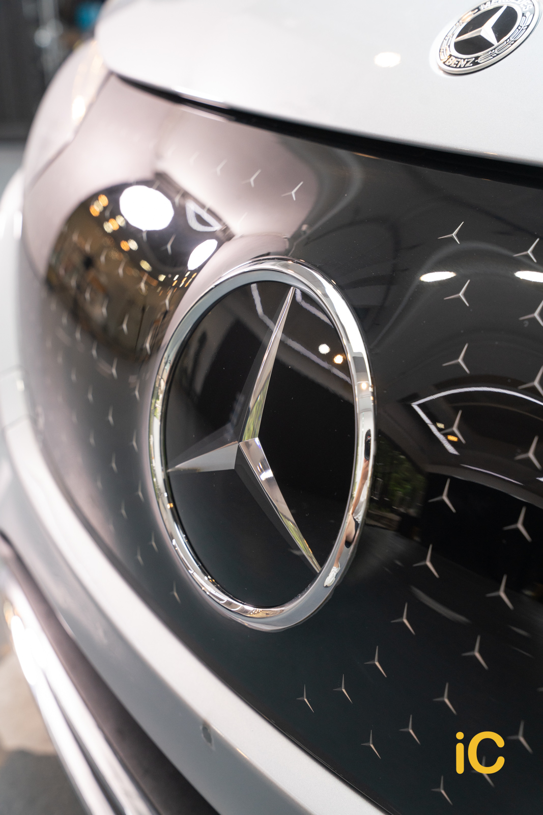 Mercedes-Benz EQE 透明 PPF 施工作品