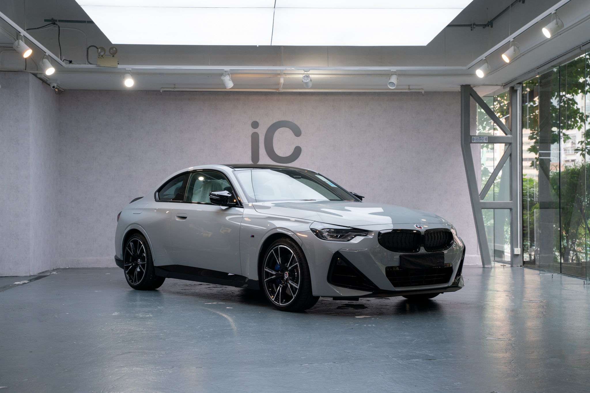 BMW THE 2 透明 PPF 施工作品