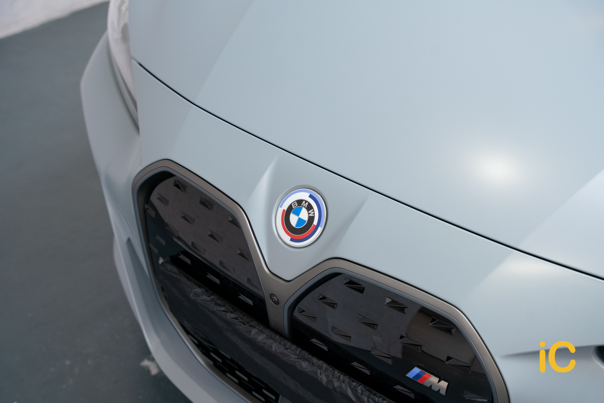 BMW i4 Brooklyn Grey 透明 PPF 施工作品