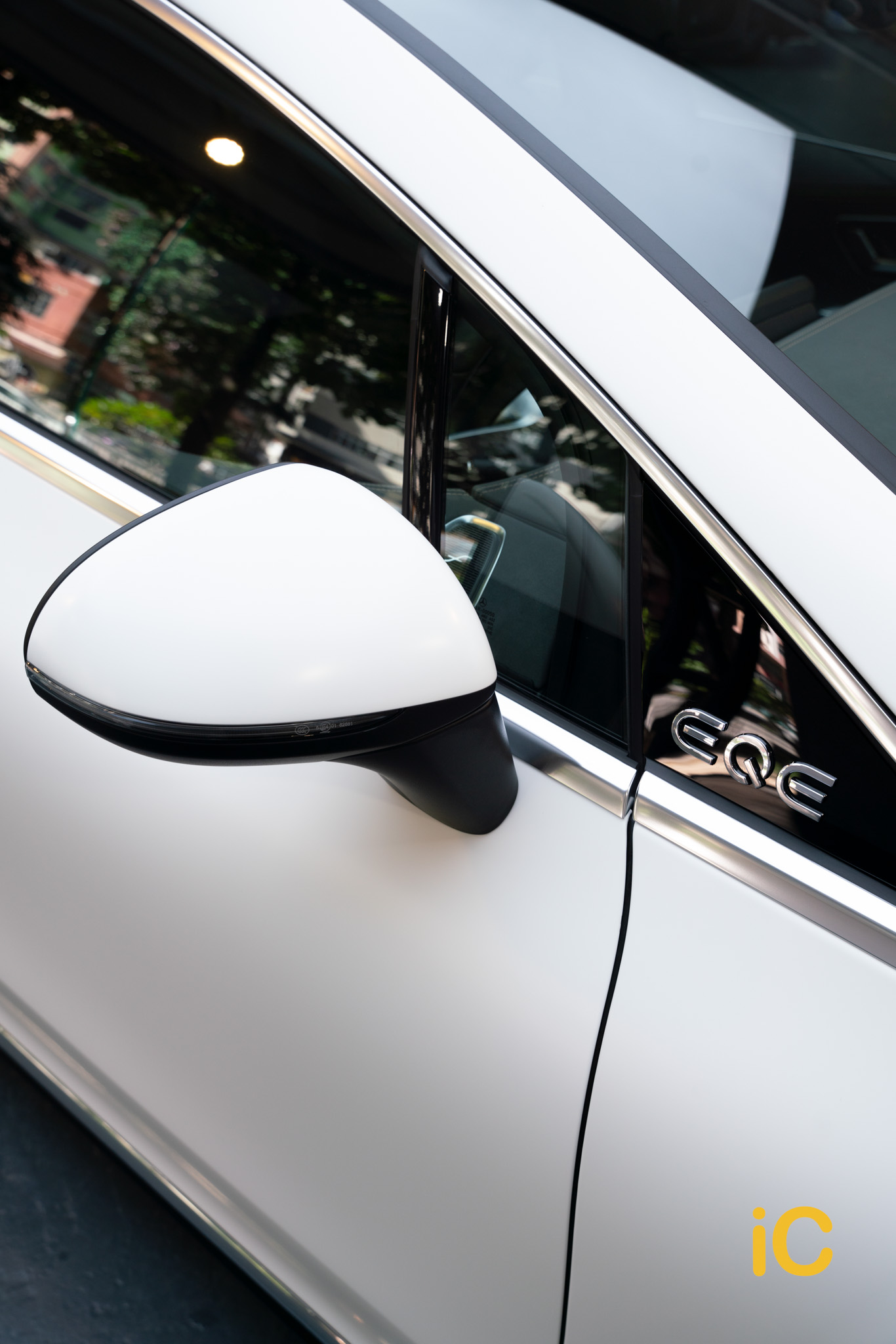 Mercedes-Benz EQE 透明 PPF 施工作品