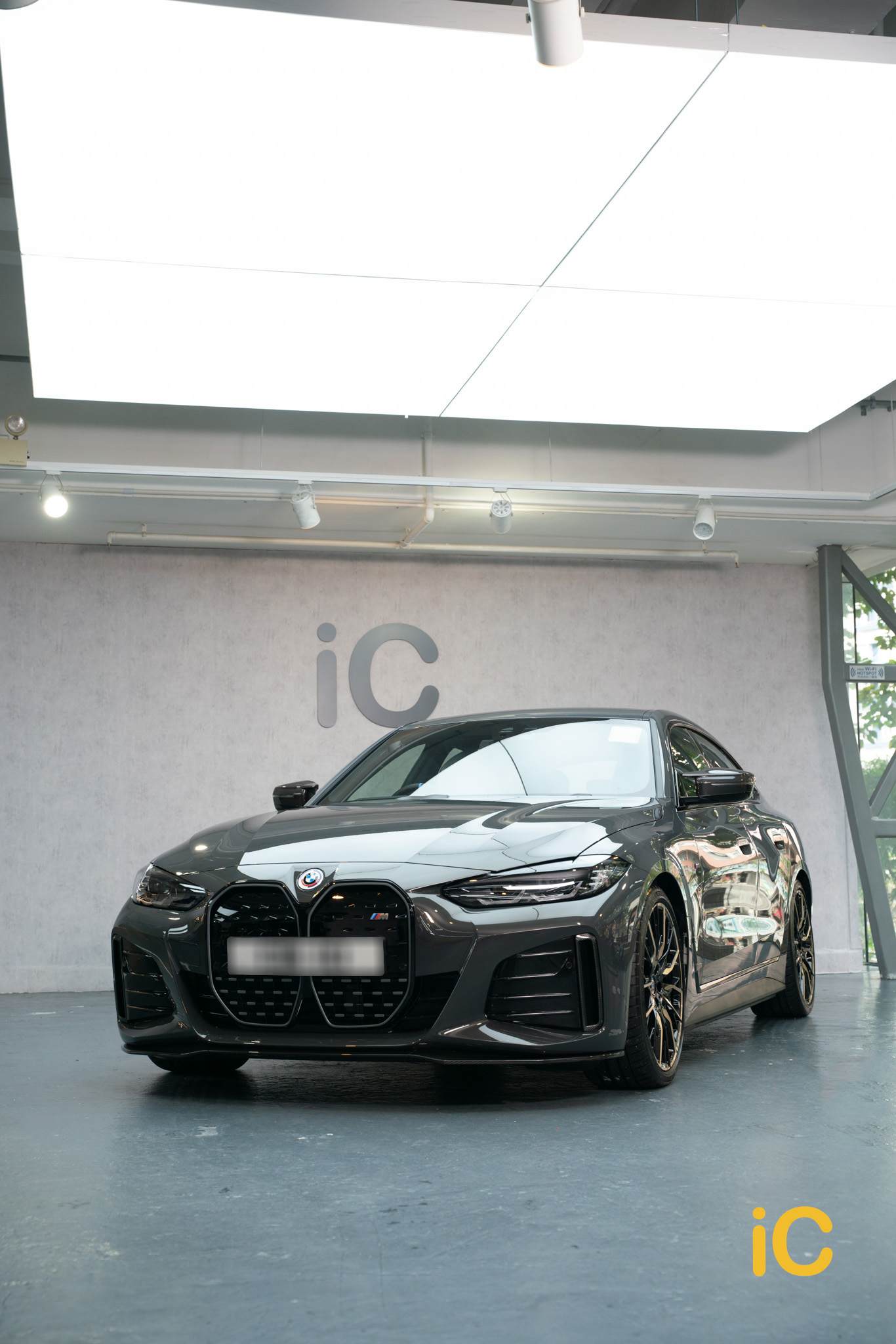 BMW i4 M50 Dravit Grey 透明 PPF 施工作品