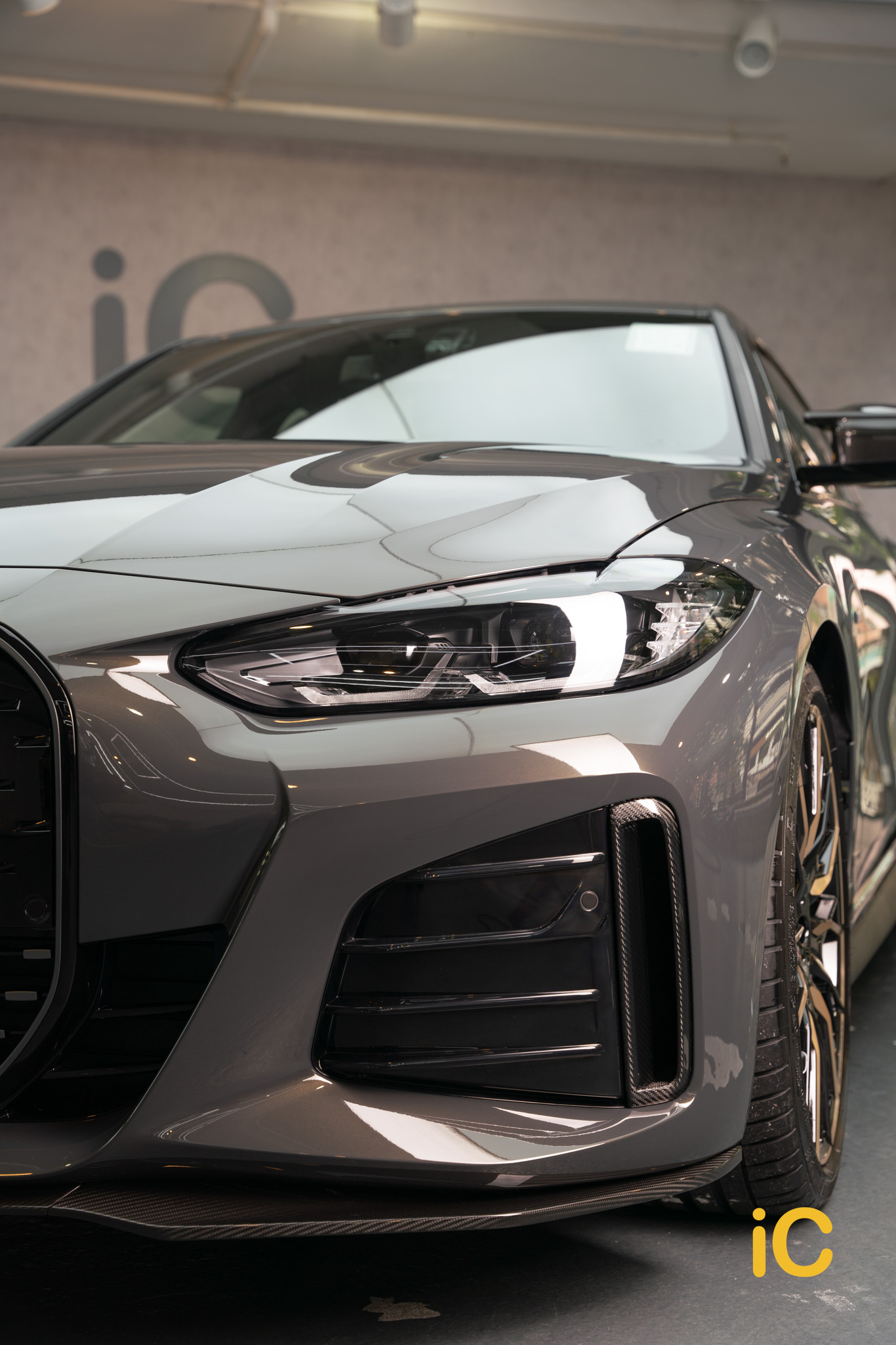 BMW i4 M50 Dravit Grey 透明 PPF 施工作品