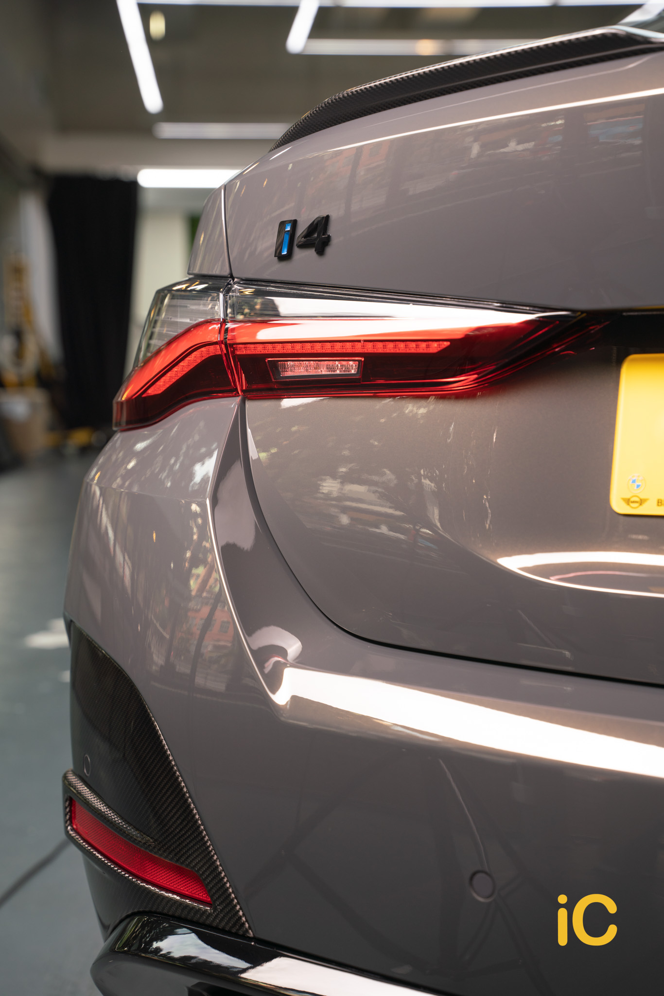 BMW i4 M50 Dravit Grey 透明 PPF 施工作品