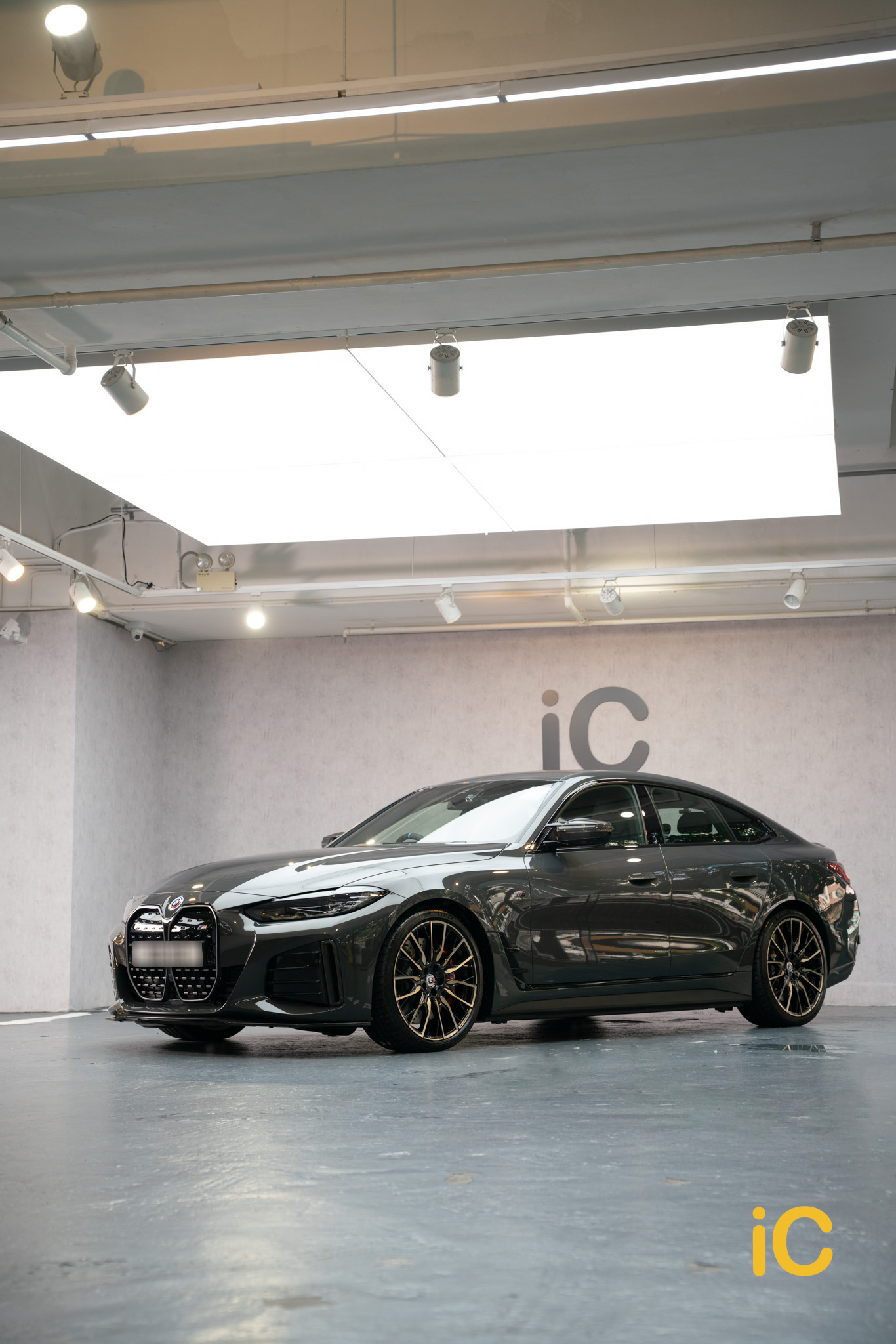 BMW i4 M50 Dravit Grey 透明 PPF 施工作品
