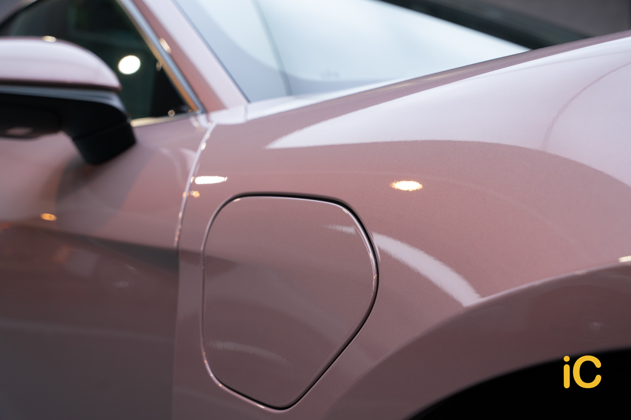 Porsche Taycan 透明 PPF 施工作品