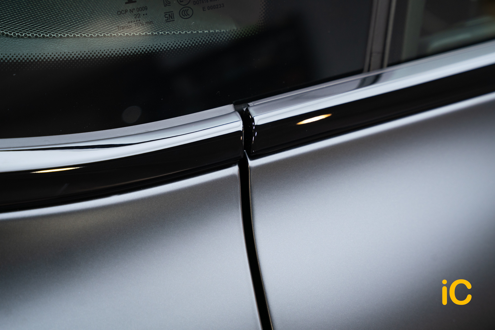 BMW i4 Black Sapphire 透明 PPF 施工作品