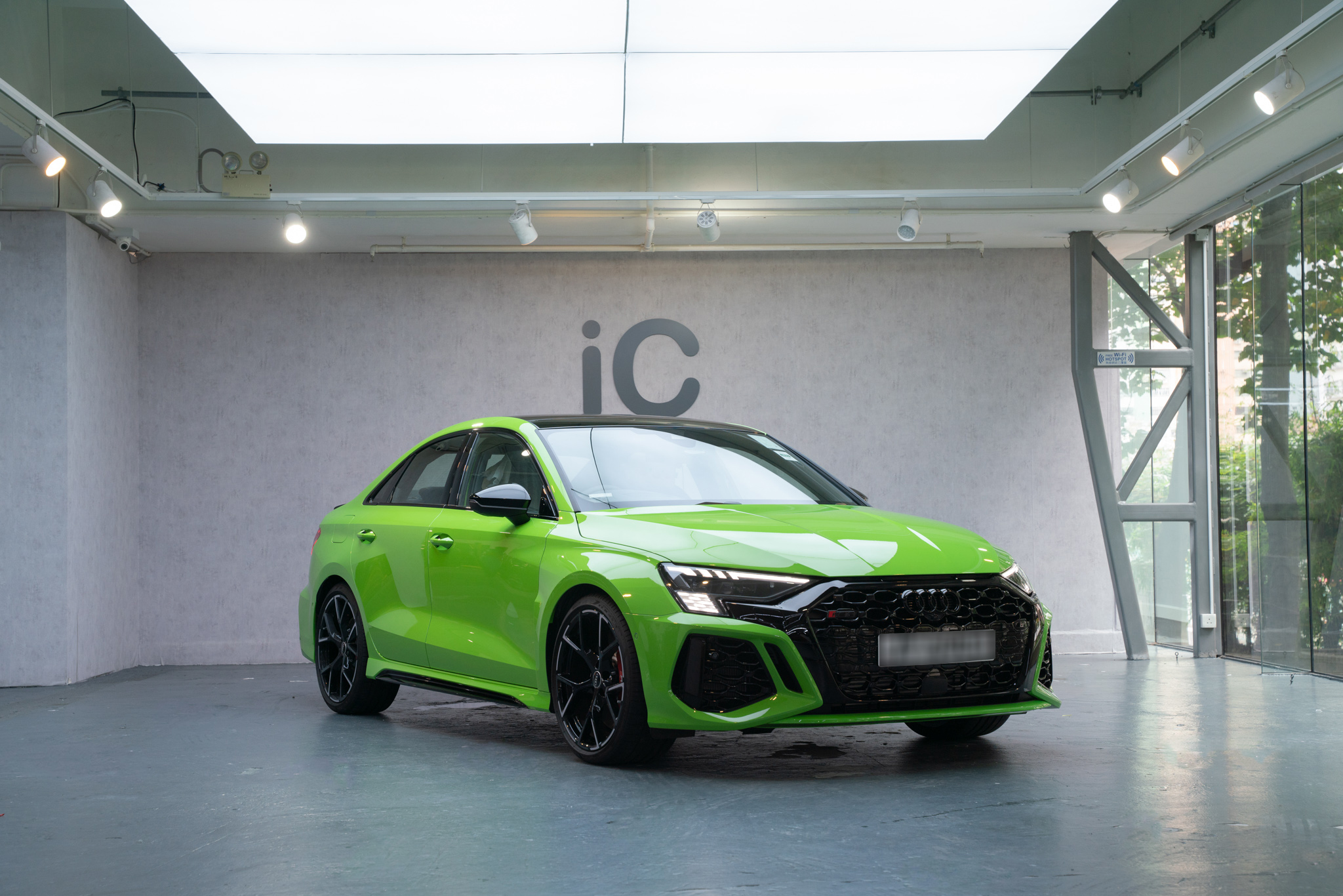 Audi RS3 Sportback 透明 PPF 施工作品