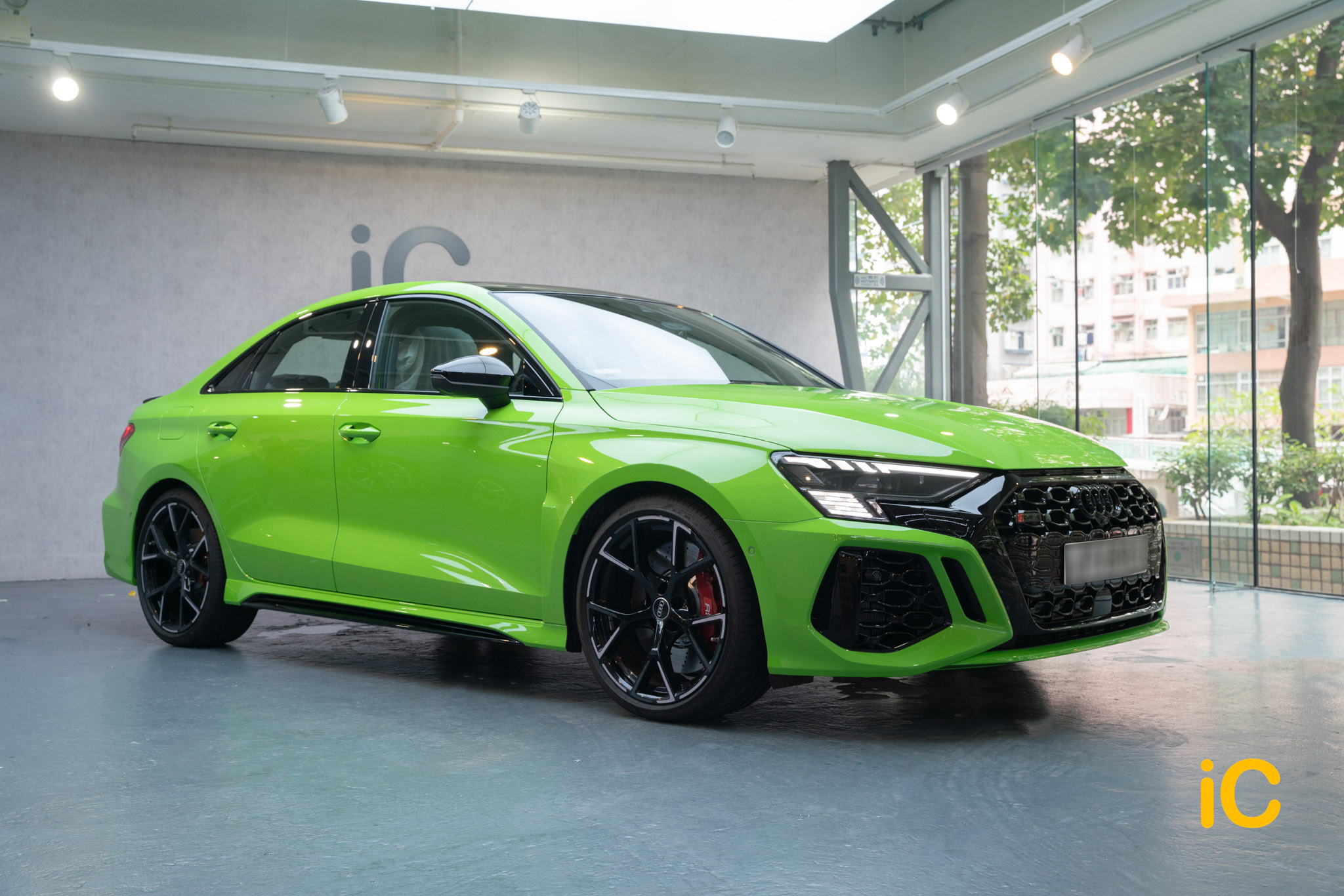 Audi RS3 Sportback 透明 PPF 施工作品