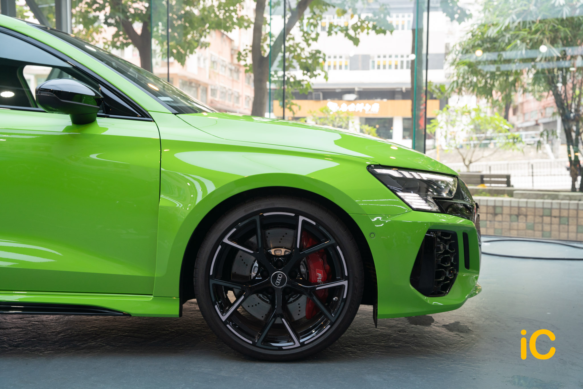 Audi RS3 Sportback 透明 PPF 施工作品