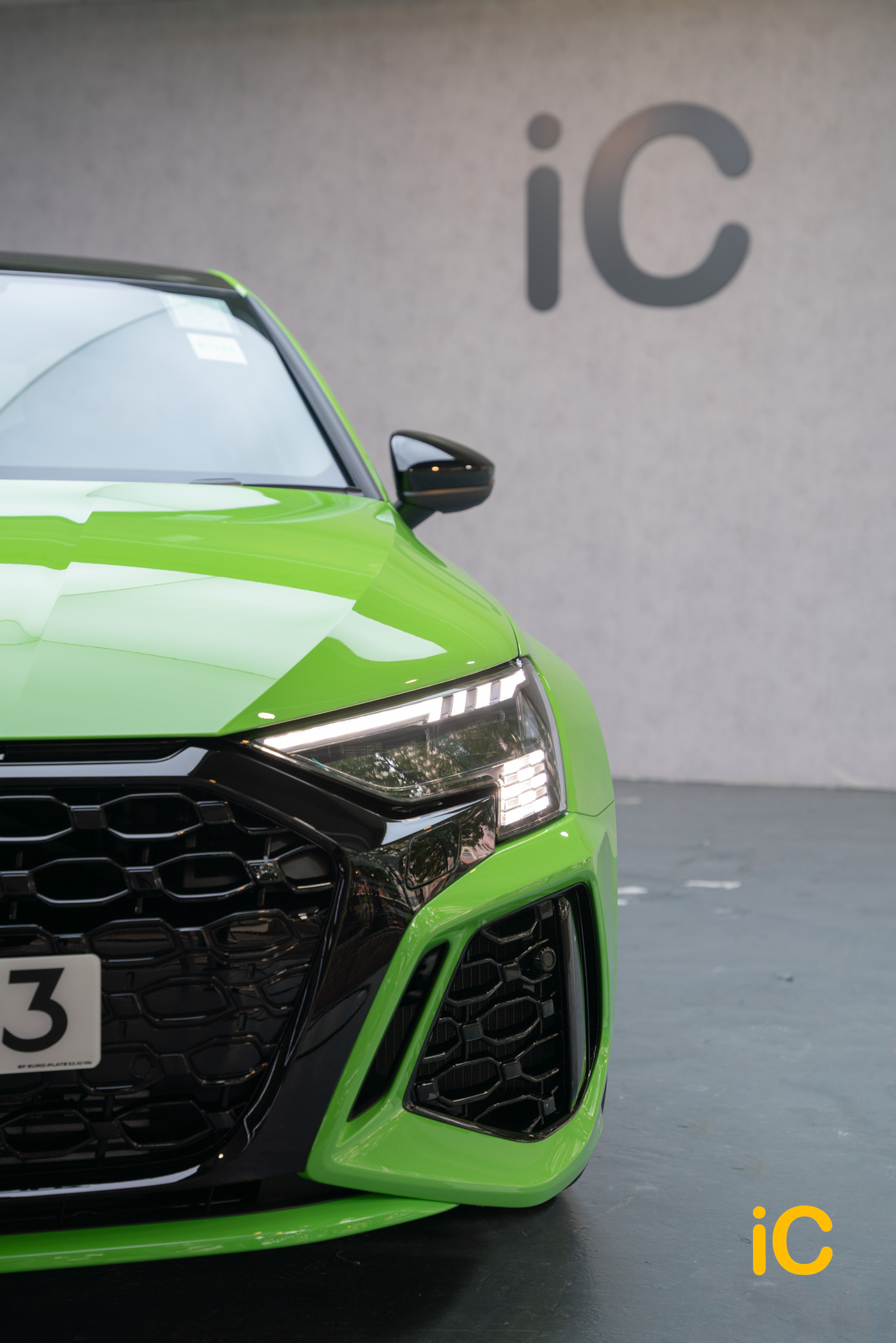 Audi RS3 Sportback 透明 PPF 施工作品