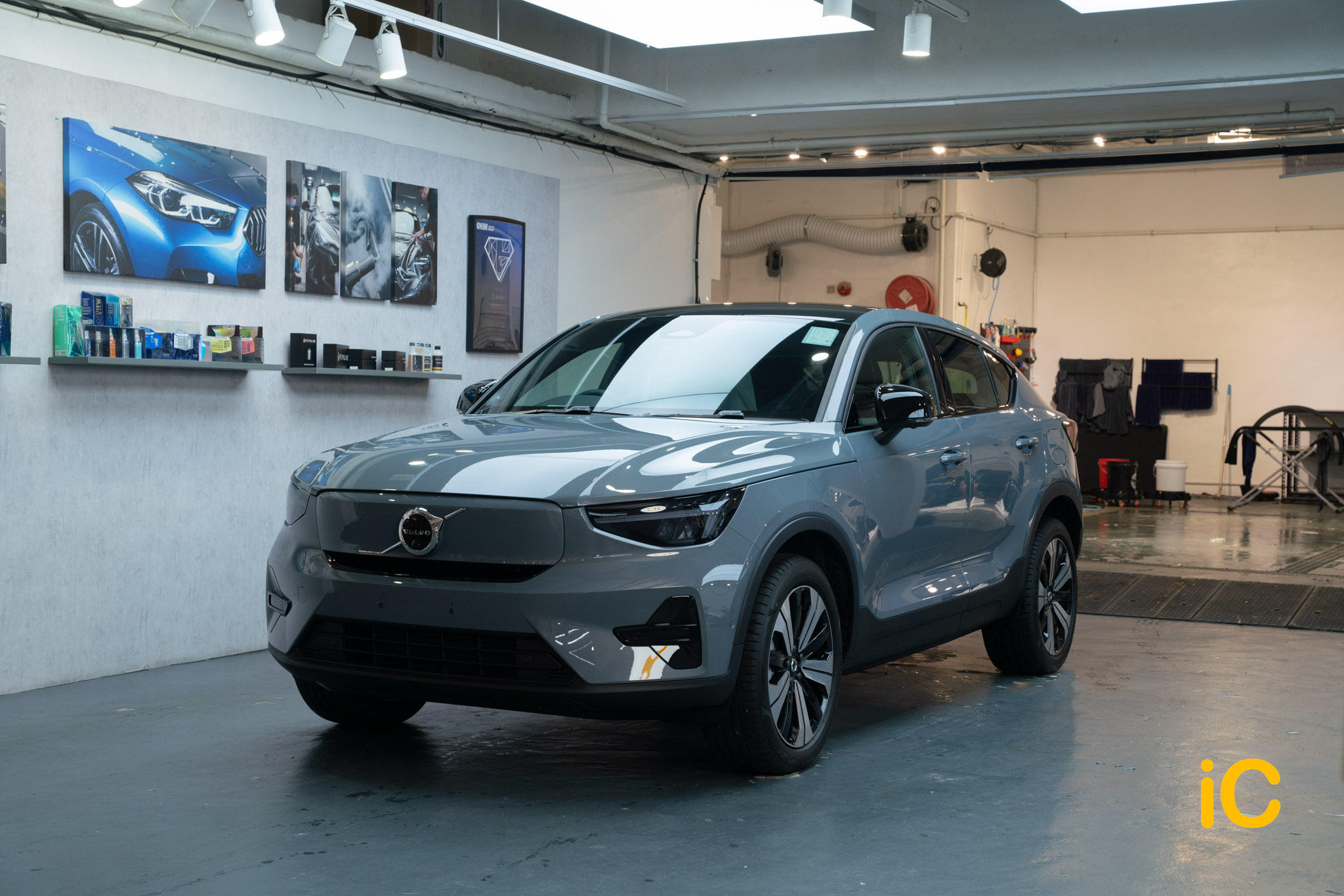 Volvo C40 透明 PPF 施工作品