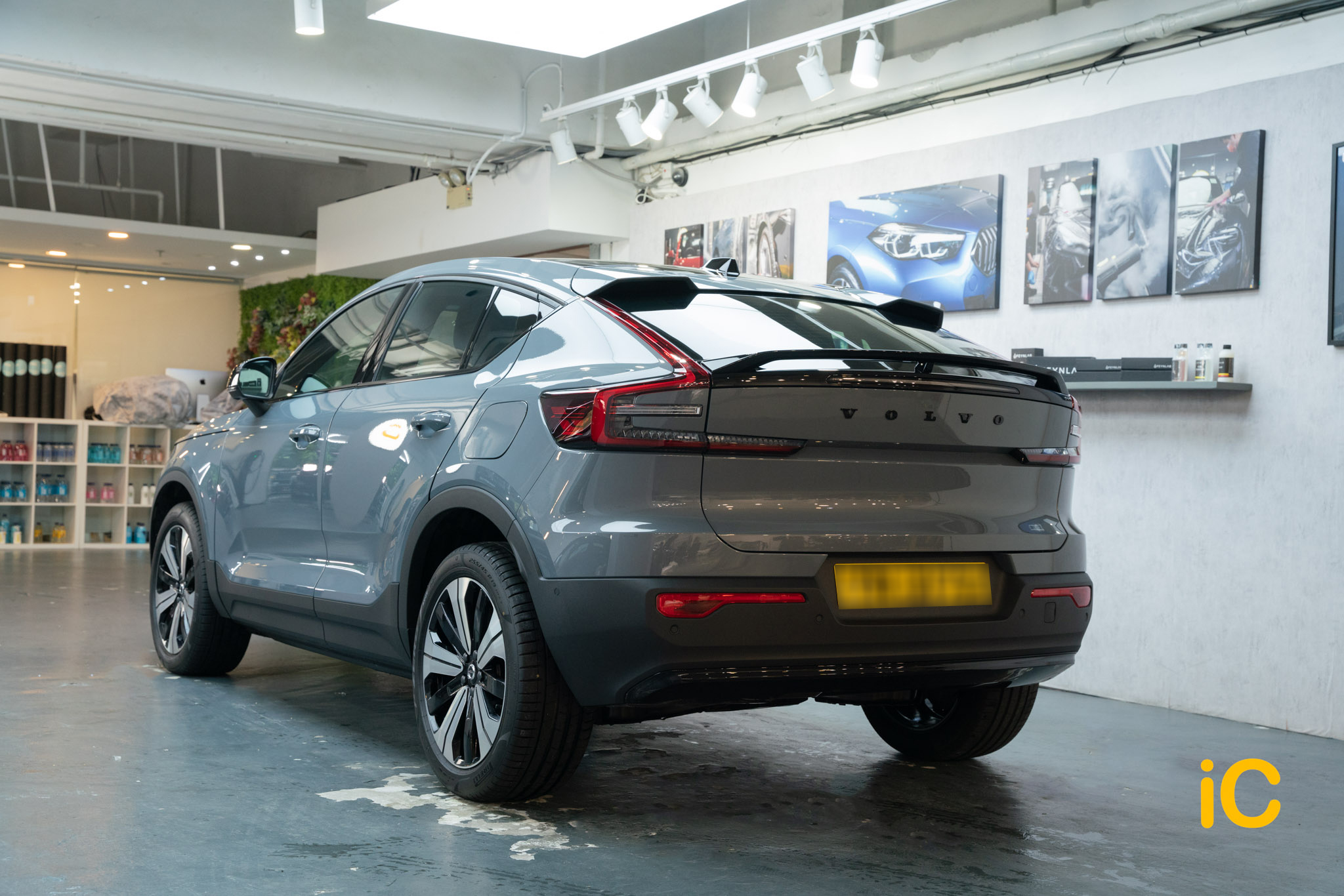 Volvo C40 透明 PPF 施工作品