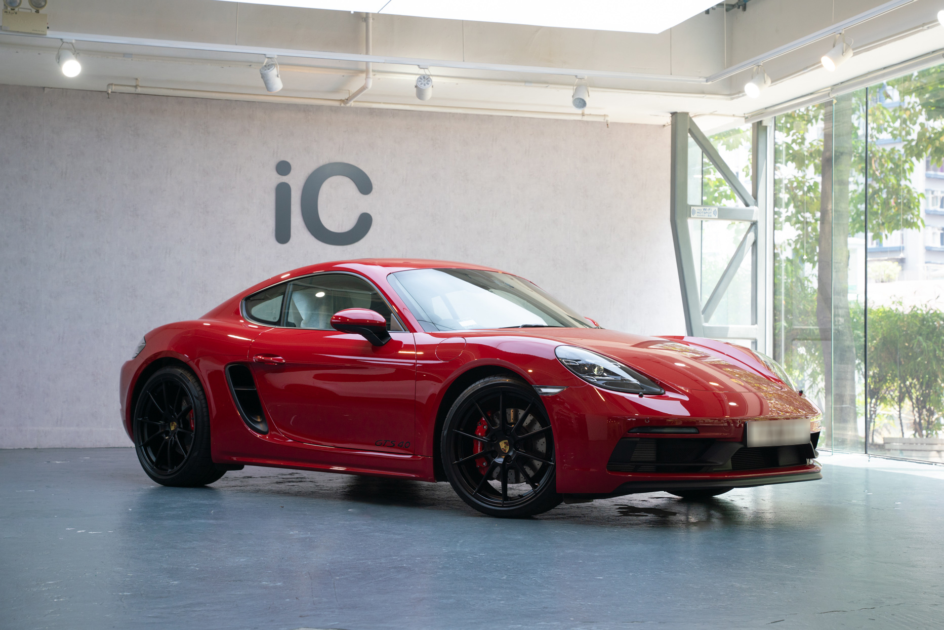 Porsche 718 Cayman GTS 透明 PPF 施工作品