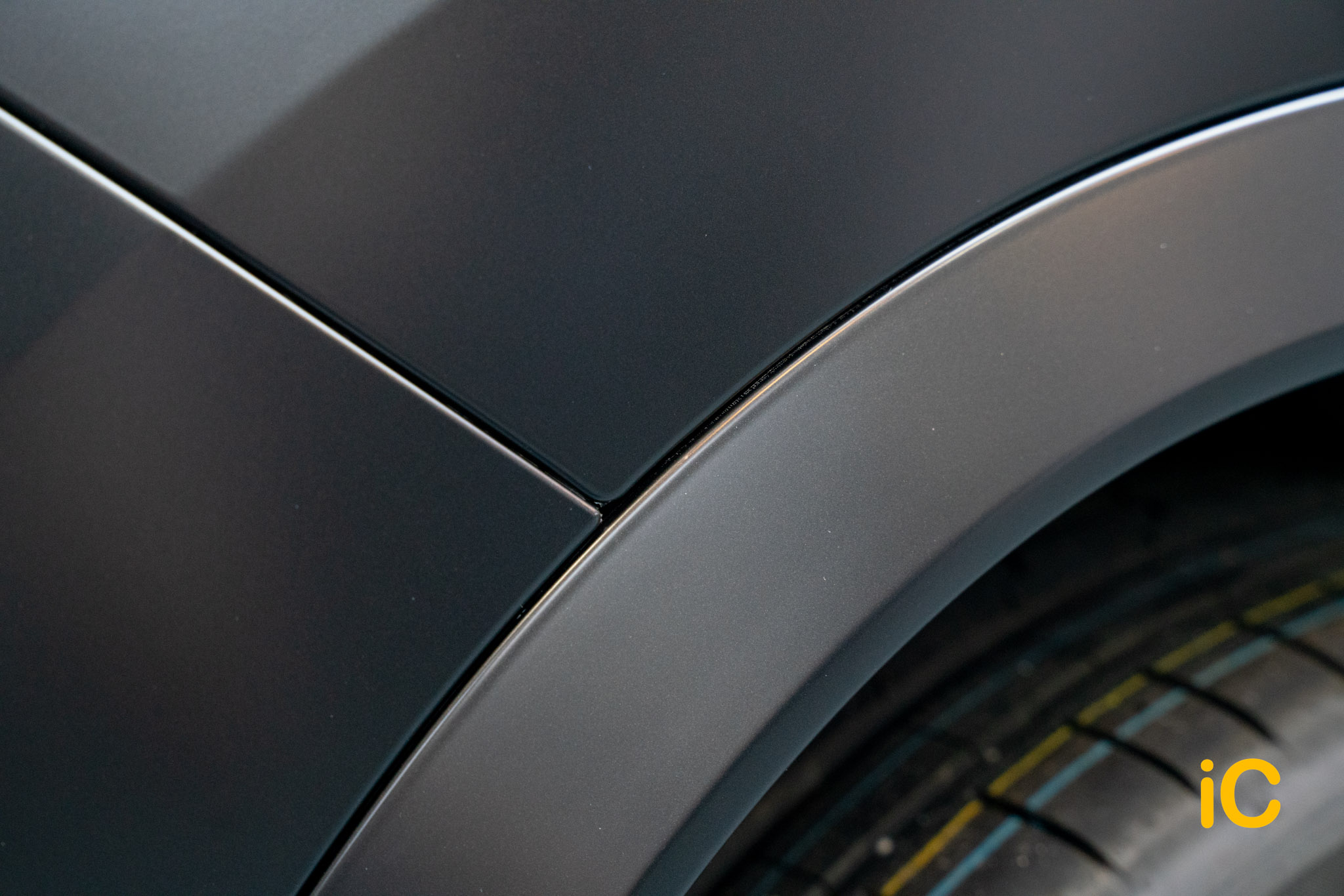 BMW iX1 Black Sapphire 透明 PPF 施工作品