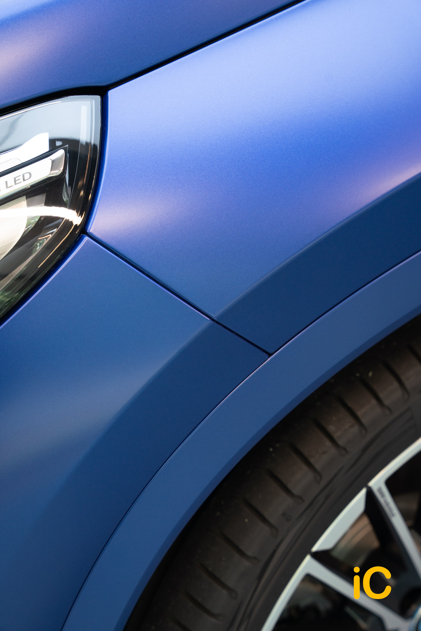 BMW iX1 Portimao Blue 透明 PPF 施工作品