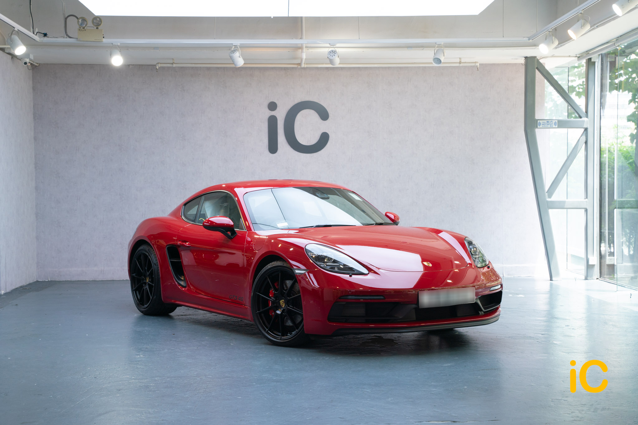 Porsche 718 Cayman GTS 透明 PPF 施工作品