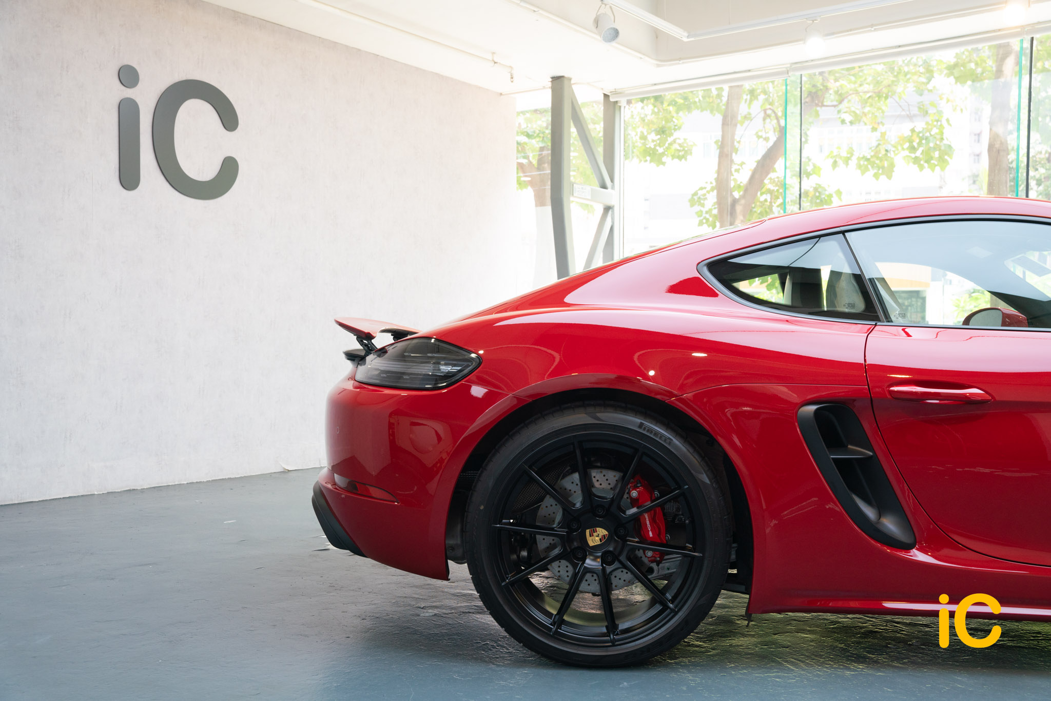 Porsche 718 Cayman GTS 透明 PPF 施工作品
