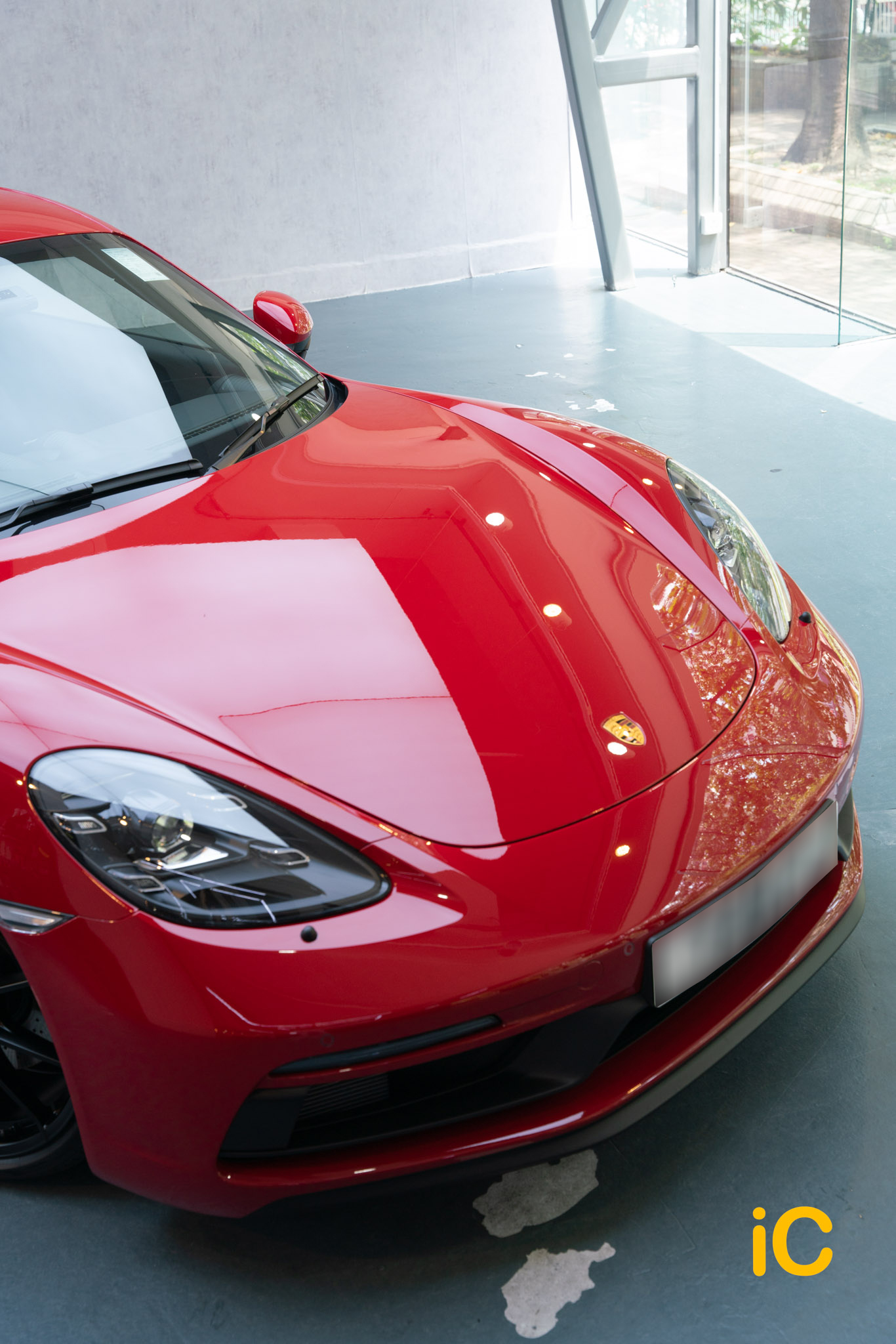 Porsche 718 Cayman GTS 透明 PPF 施工作品
