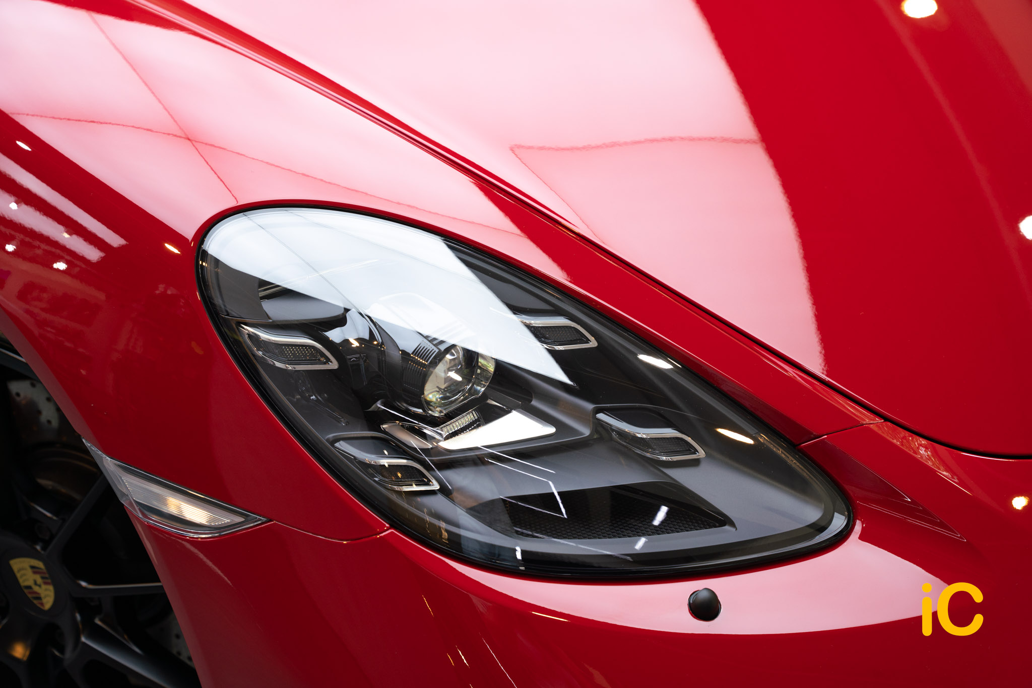 Porsche 718 Cayman GTS 透明 PPF 施工作品