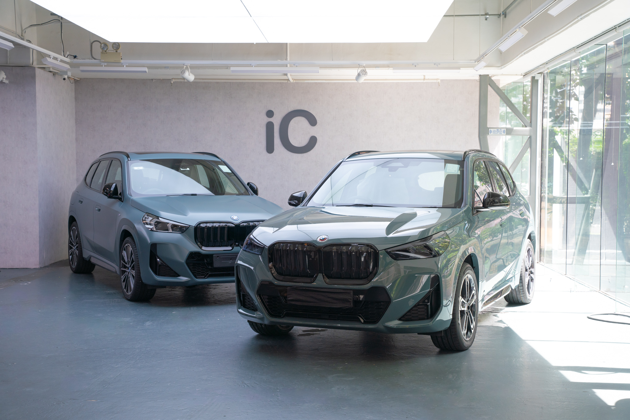 BMW iX1 Cape York Green 透明 PPF 施工作品
