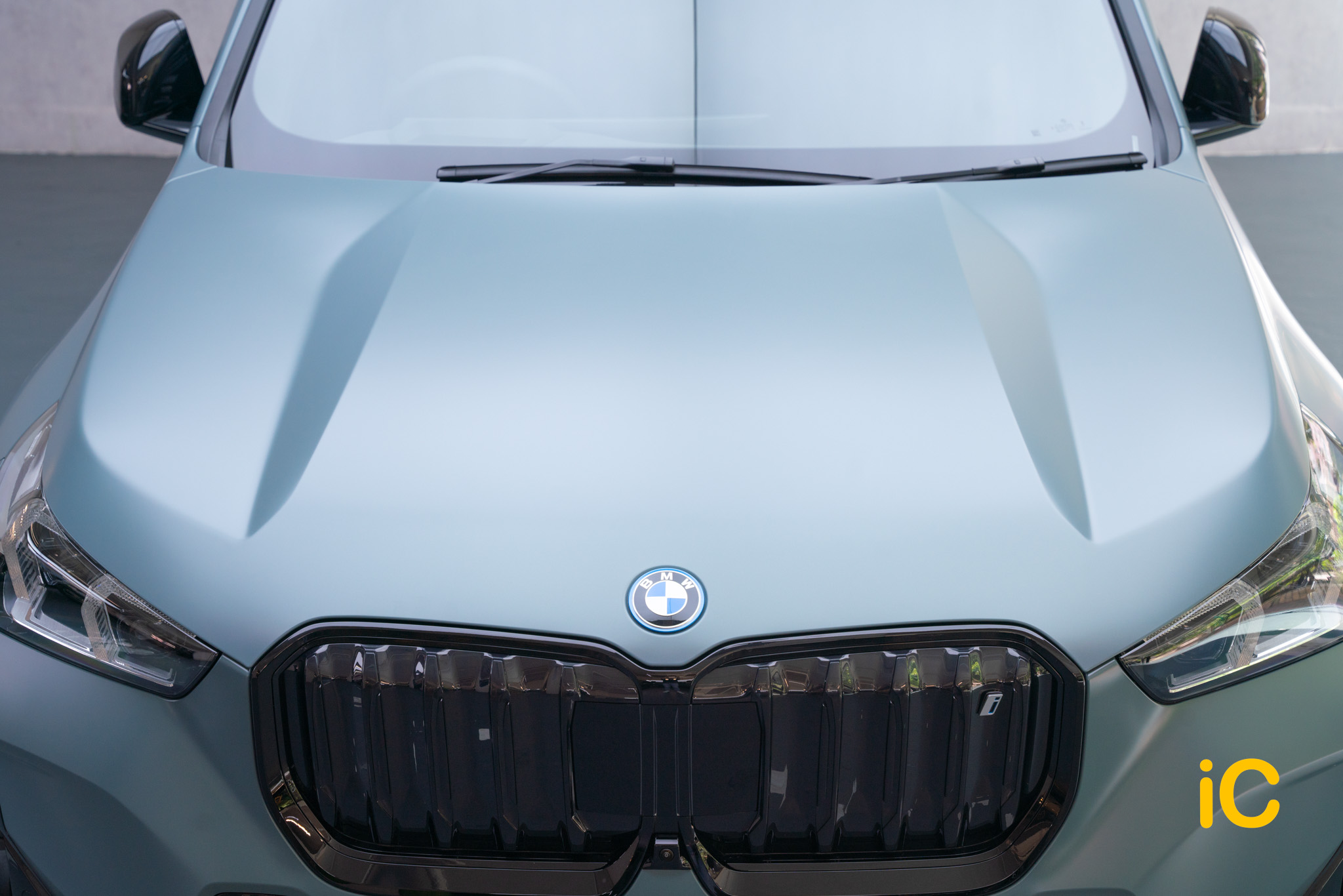 BMW iX1 Cape York Green 透明 PPF 施工作品