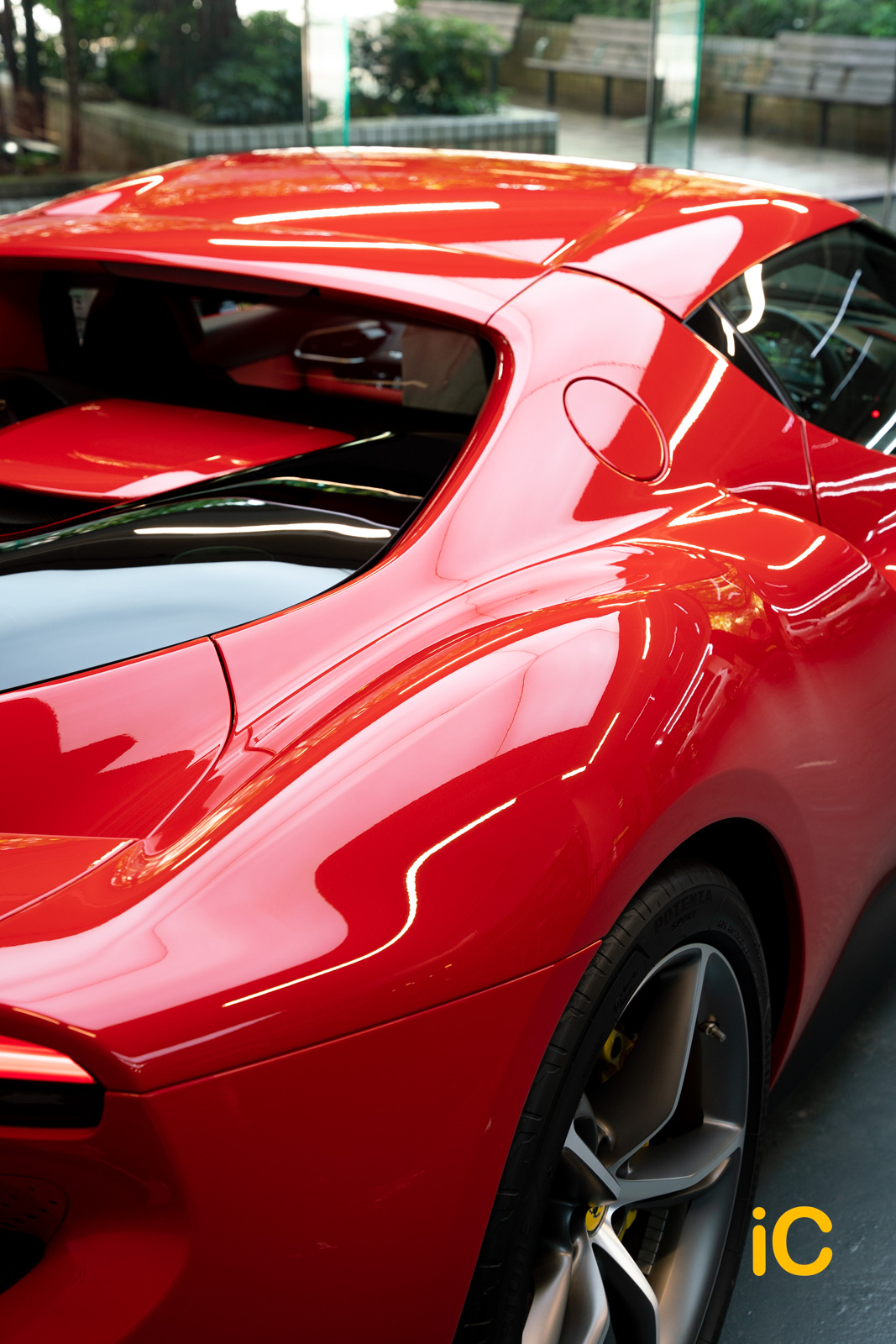 Ferrari 296 GTB 透明 PPF 施工作品