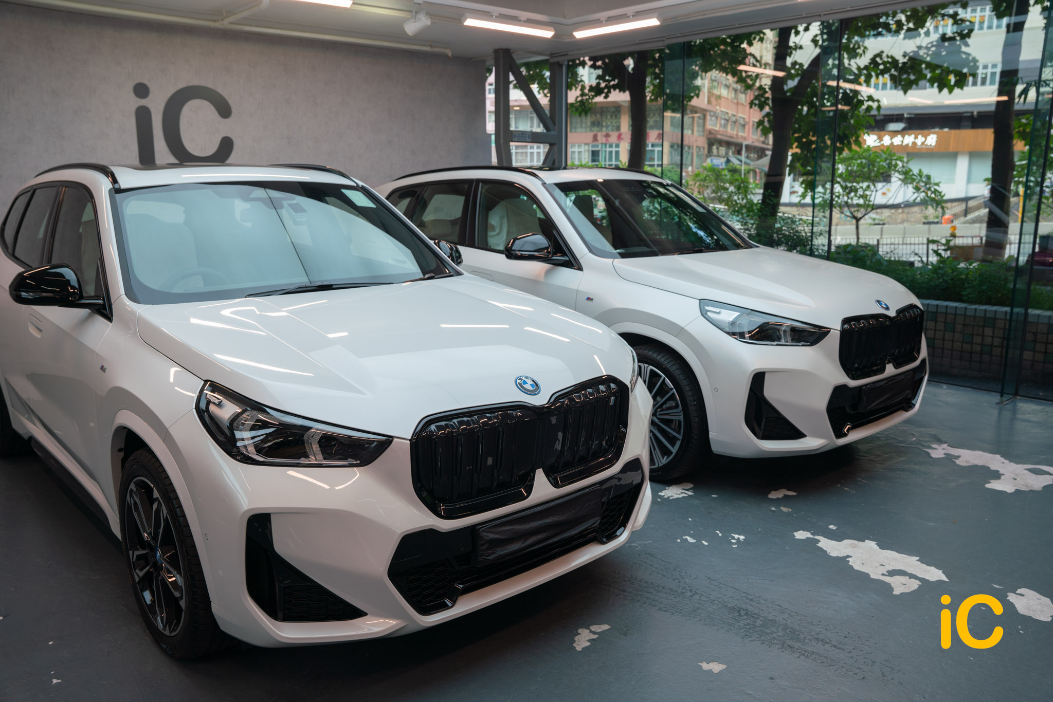 BMW iX1 Mineral White 透明 PPF 施工作品