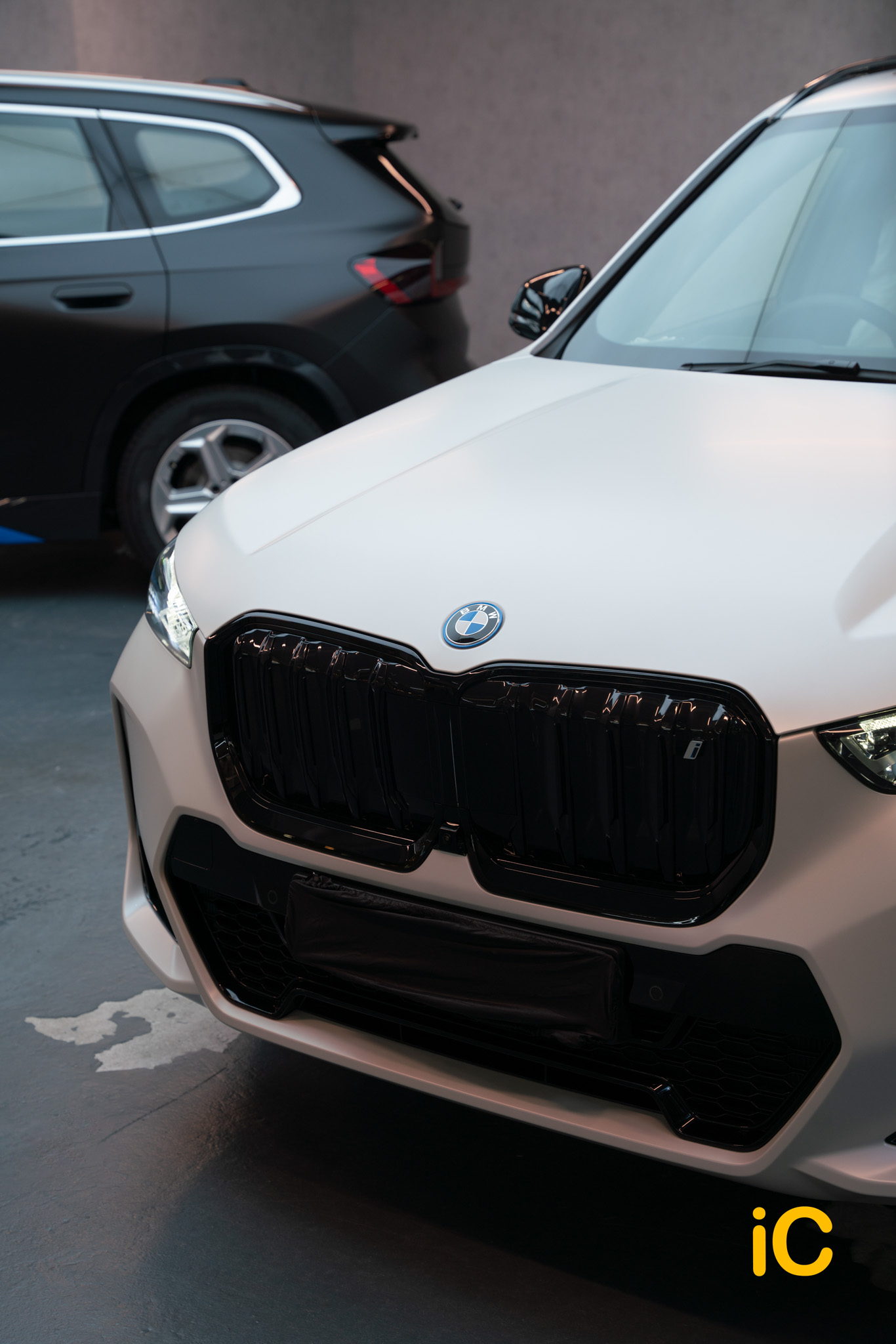 BMW iX1 Mineral White 透明 PPF 施工作品