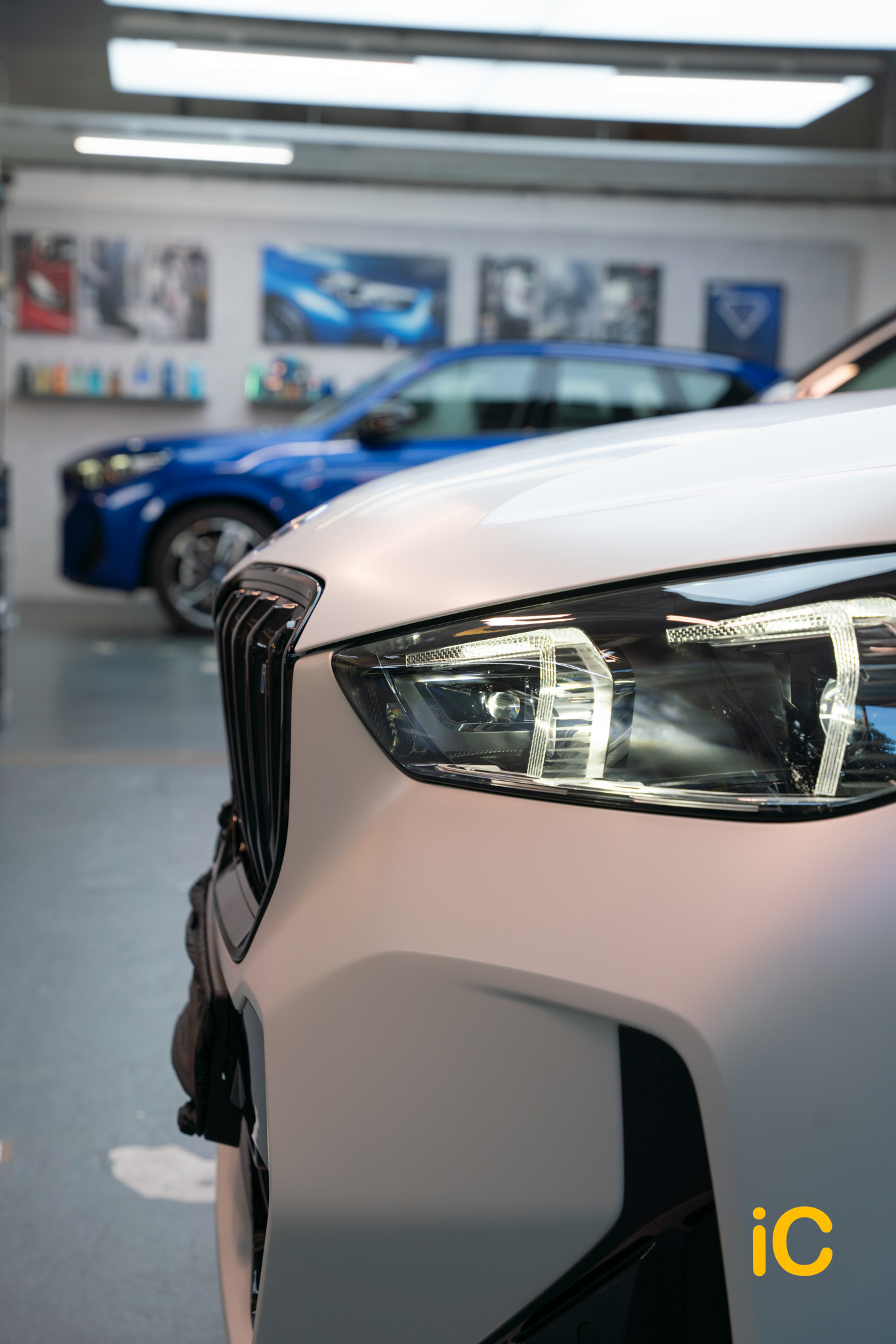 BMW iX1 Mineral White 透明 PPF 施工作品