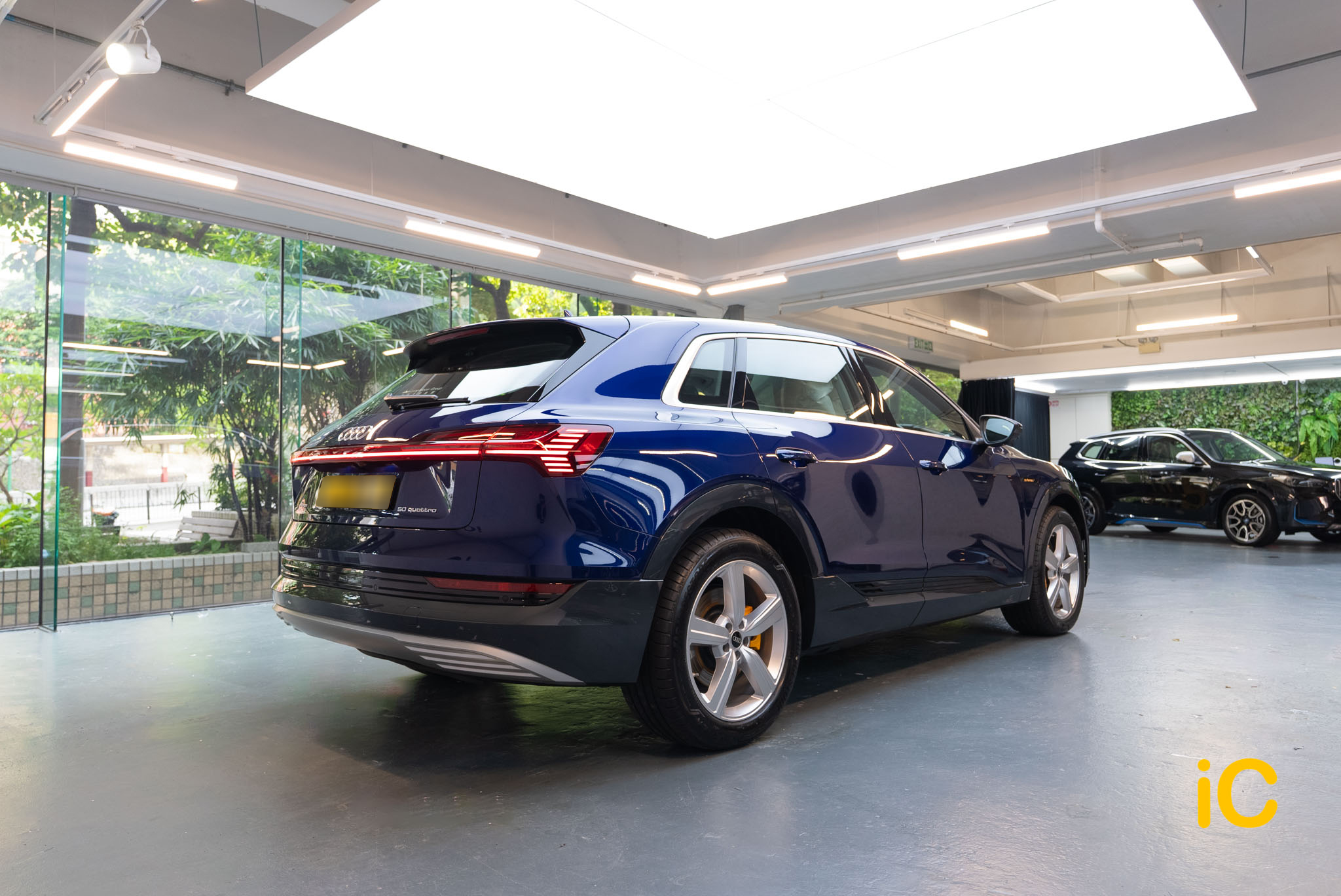 Audi Q8 e-tron 透明 PPF 施工作品