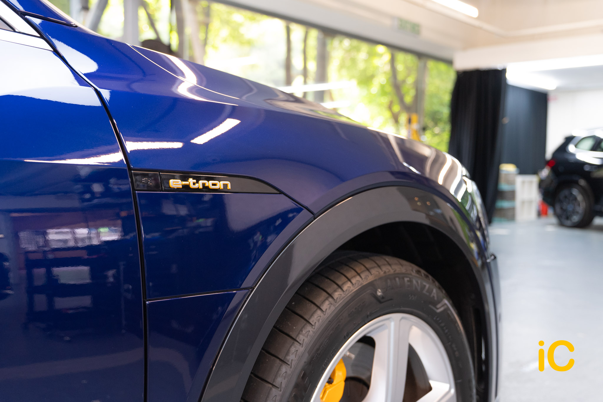 Audi Q8 e-tron 透明 PPF 施工作品