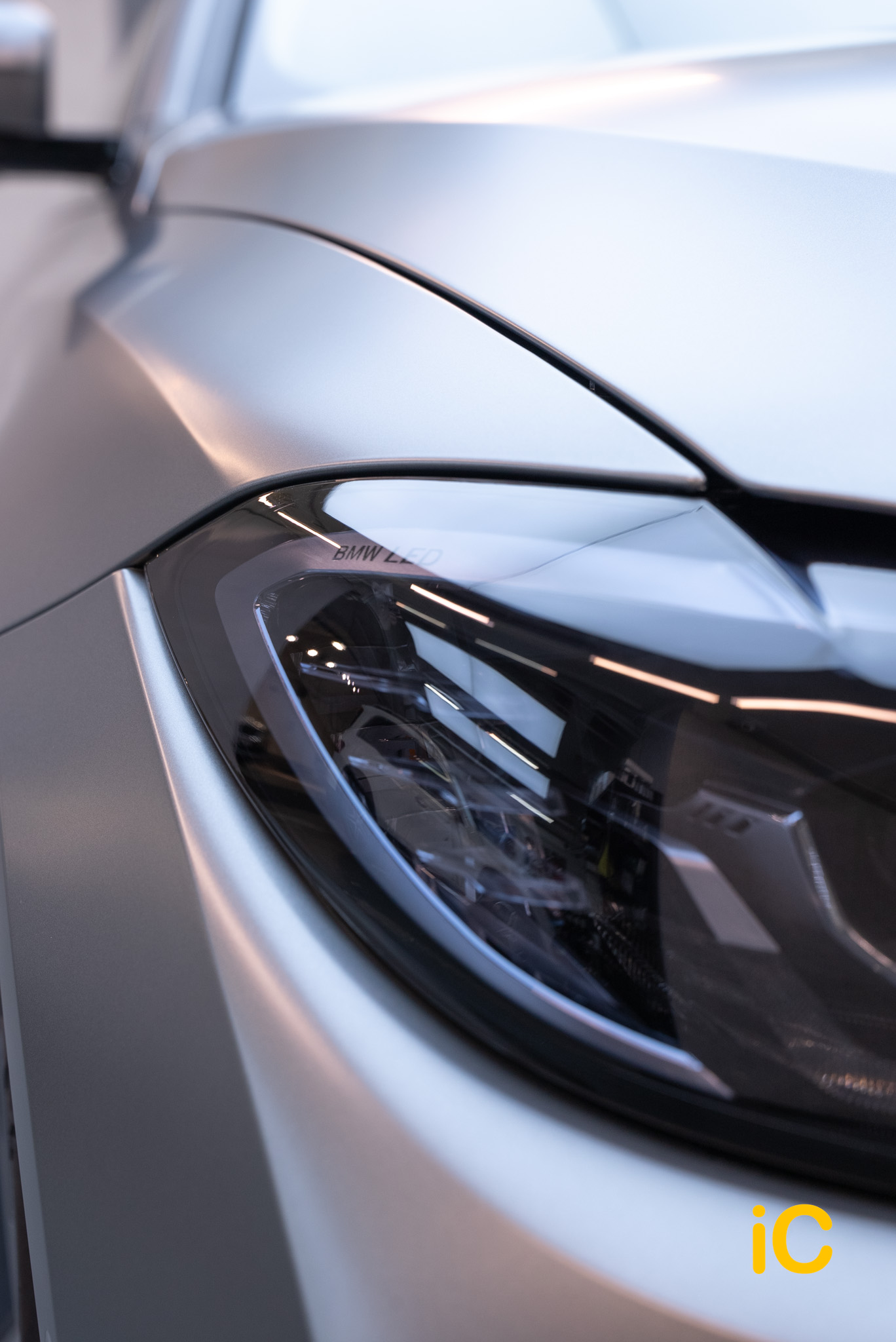 BMW i4 Skyscraper Grey 透明 PPF 施工作品