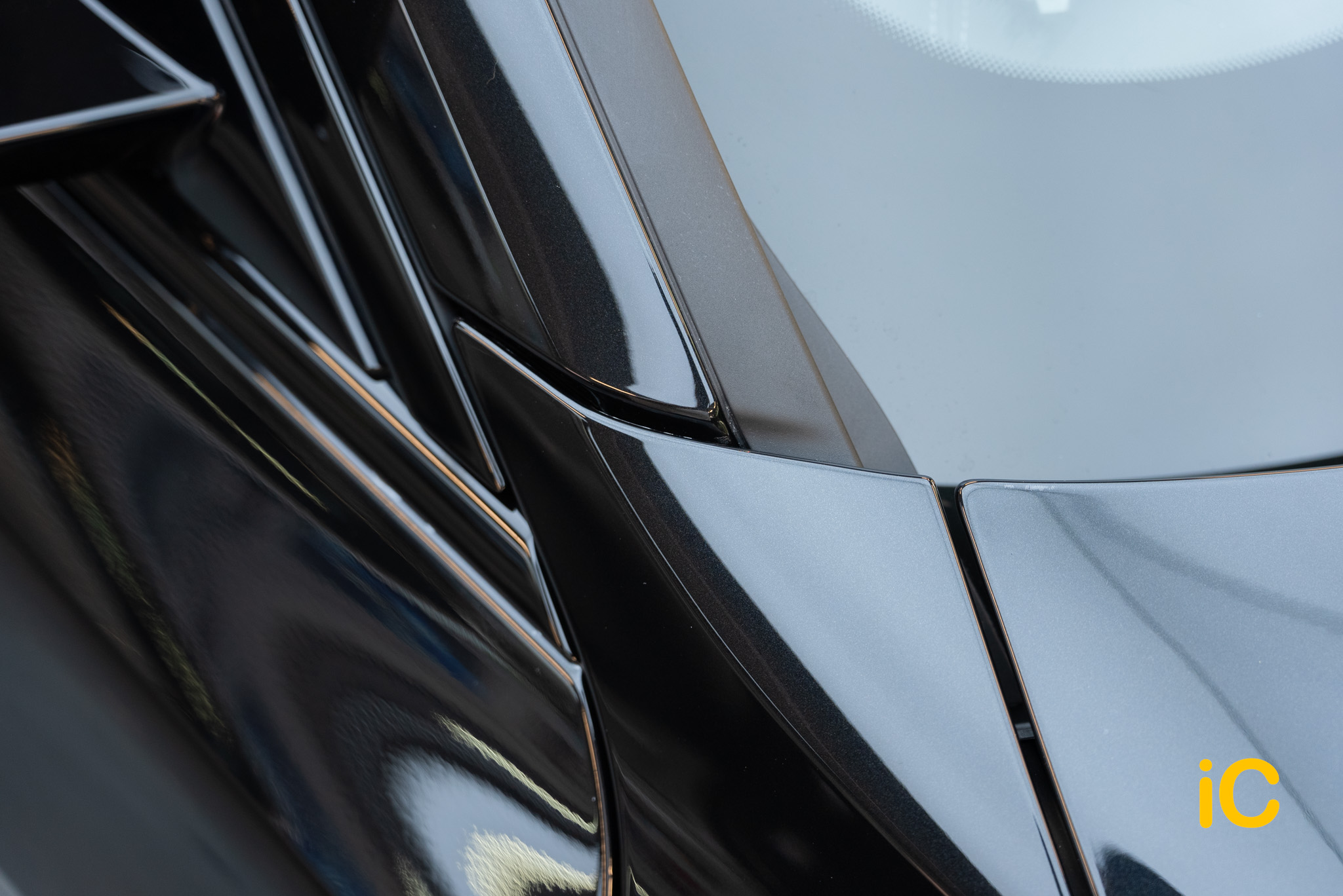 BMW i4 Black Sapphire 透明 PPF 施工作品