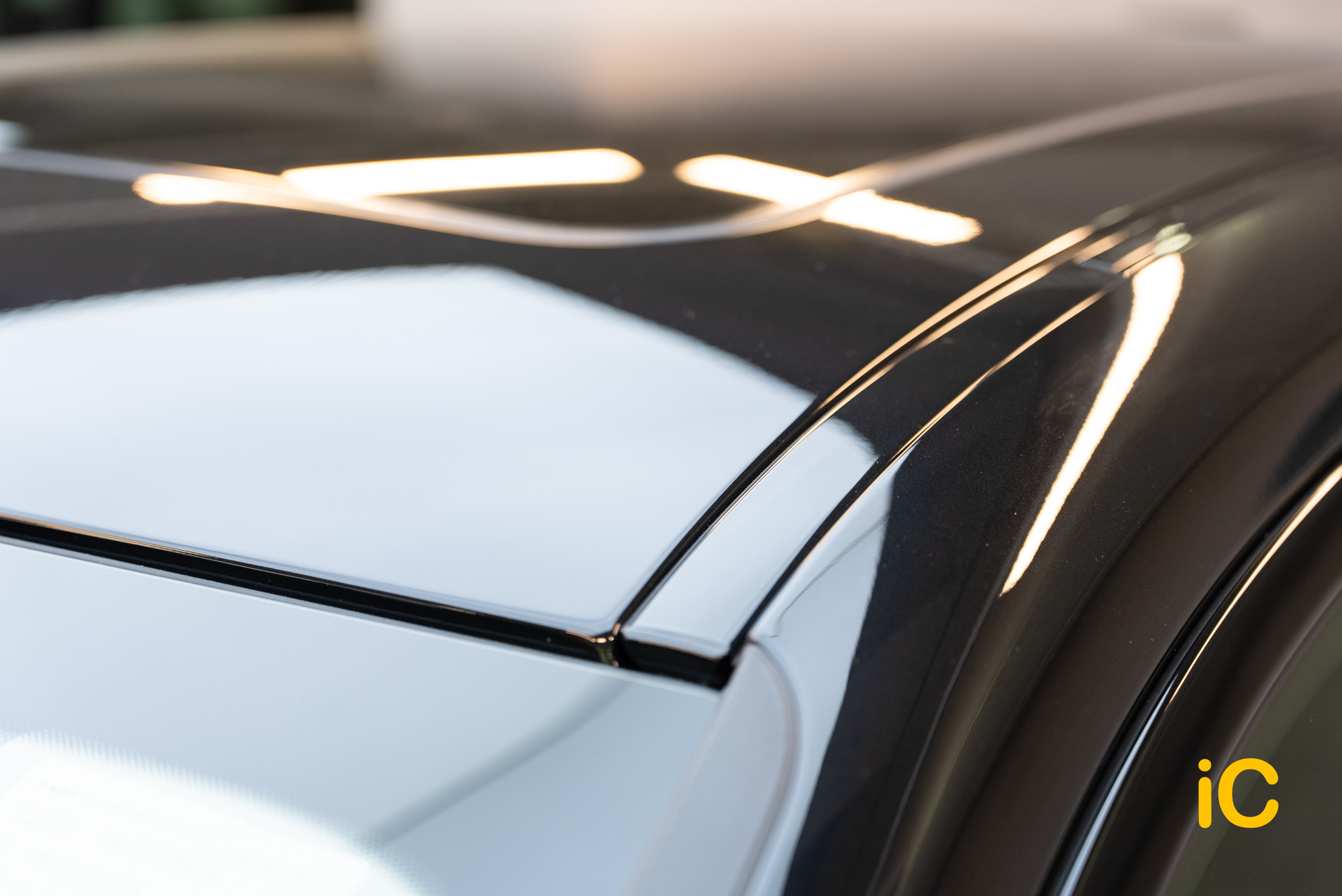 BMW i4 Black Sapphire 透明 PPF 施工作品