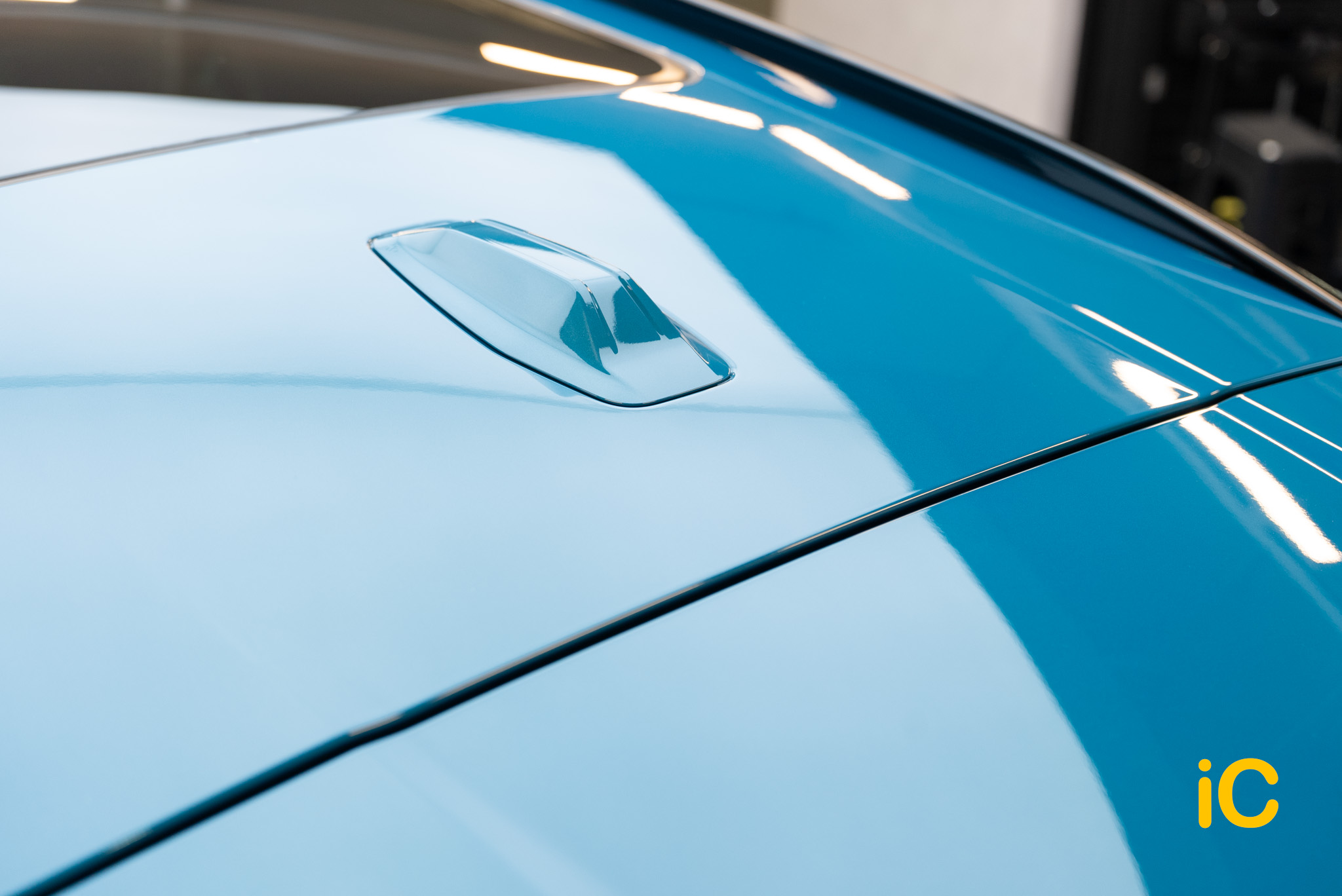 BMW iX1 Blue Bay Lagoon 透明 PPF 施工作品