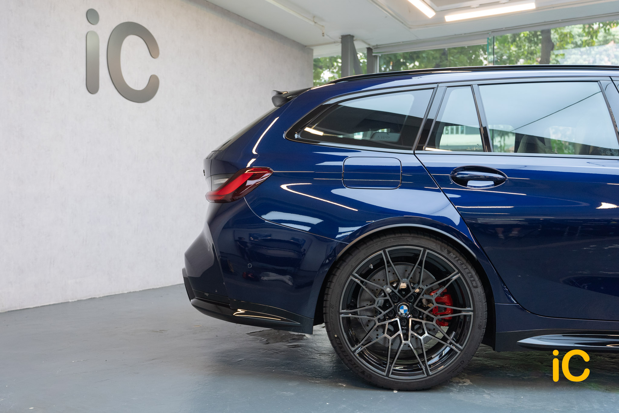 BMW M3 Touring 透明 PPF 施工作品