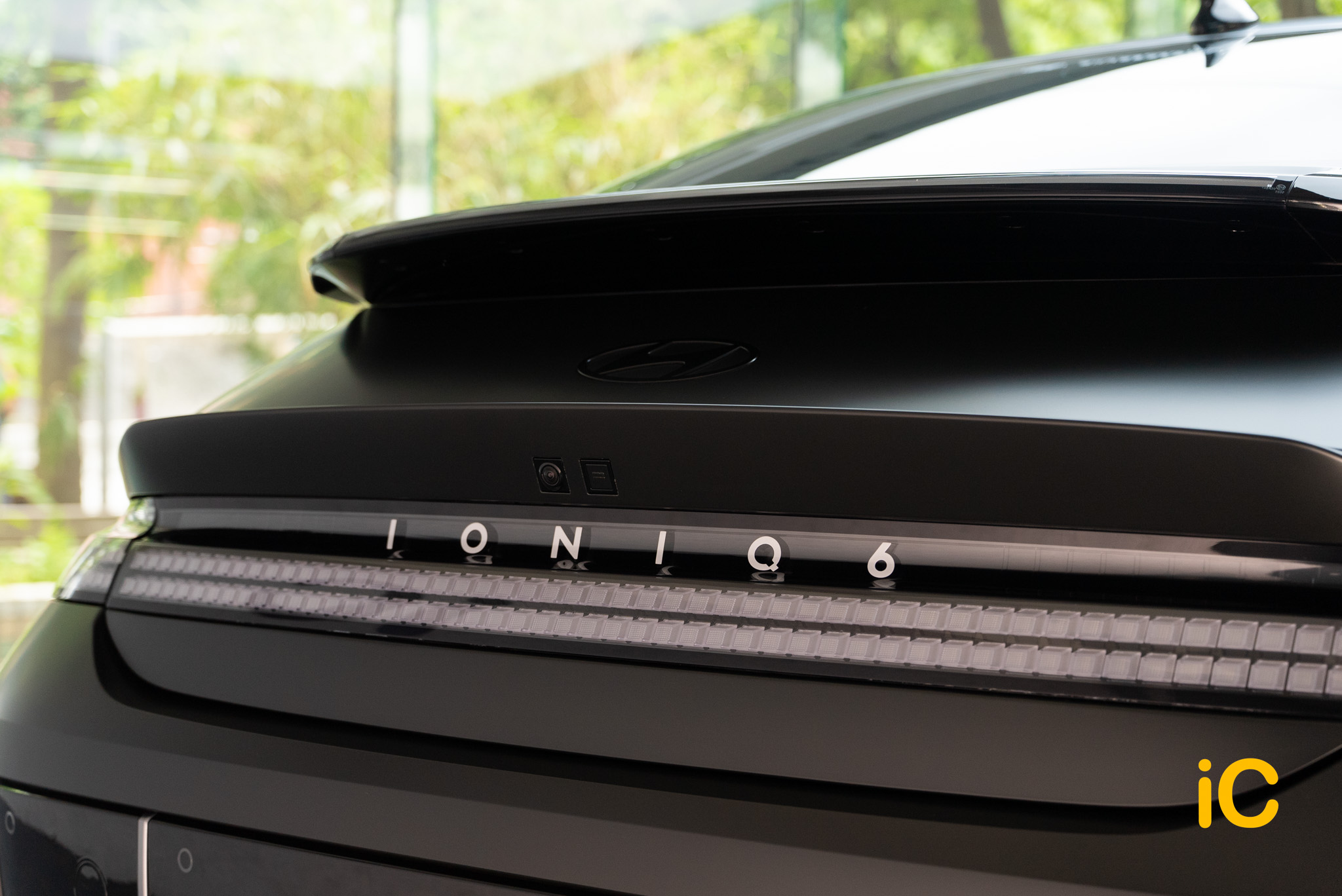 Hyundai IONIQ 6 Digital Green Pearl 透明 PPF 施工作品