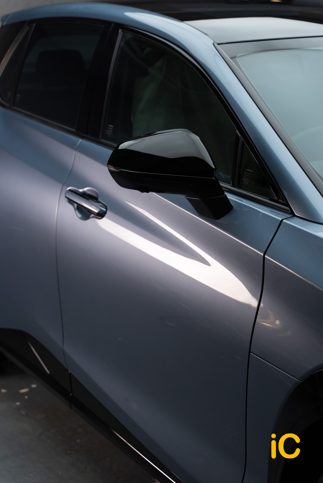 Lexus RZ 450e 透明 PPF 施工作品
