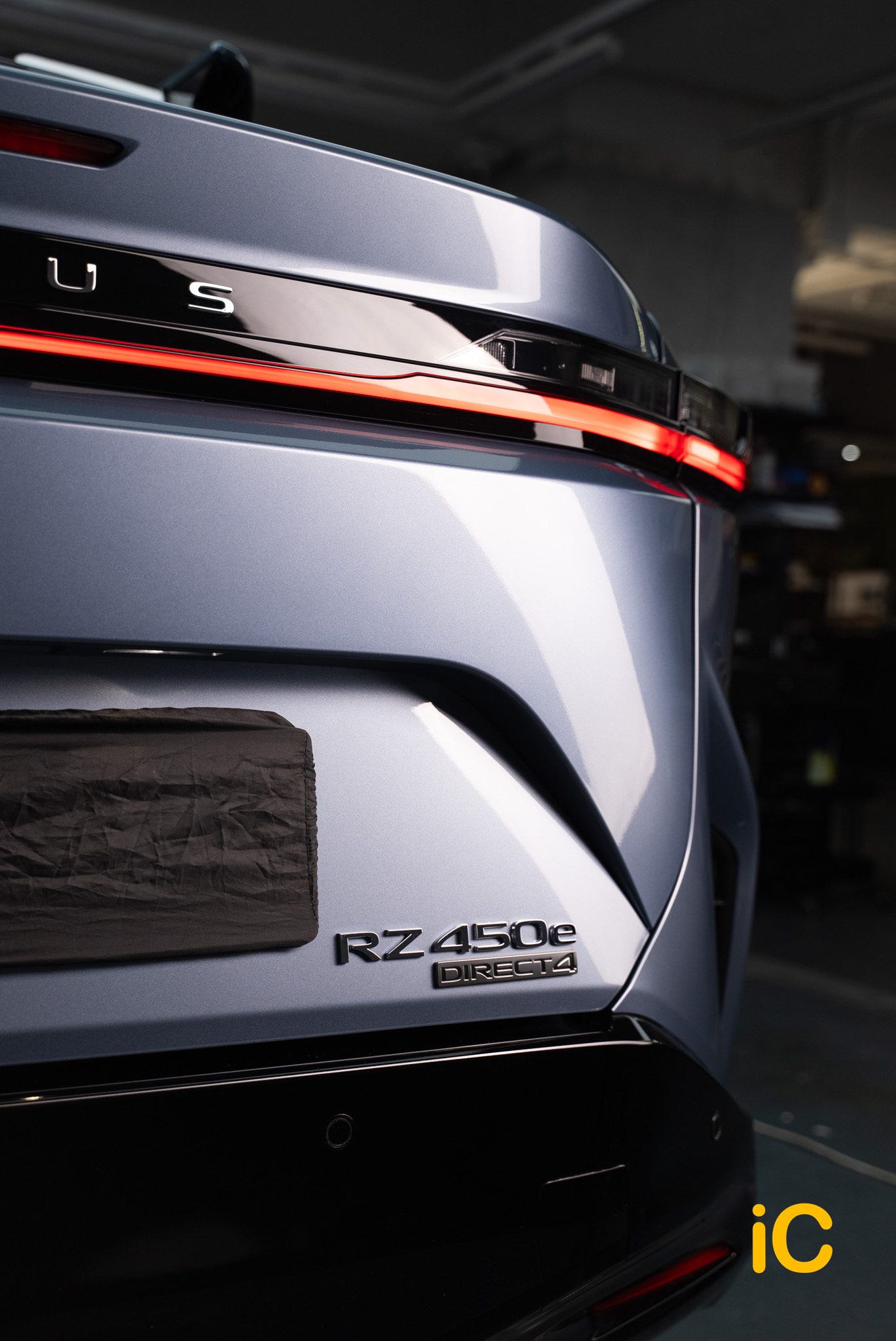 Lexus RZ 450e 透明 PPF 施工作品