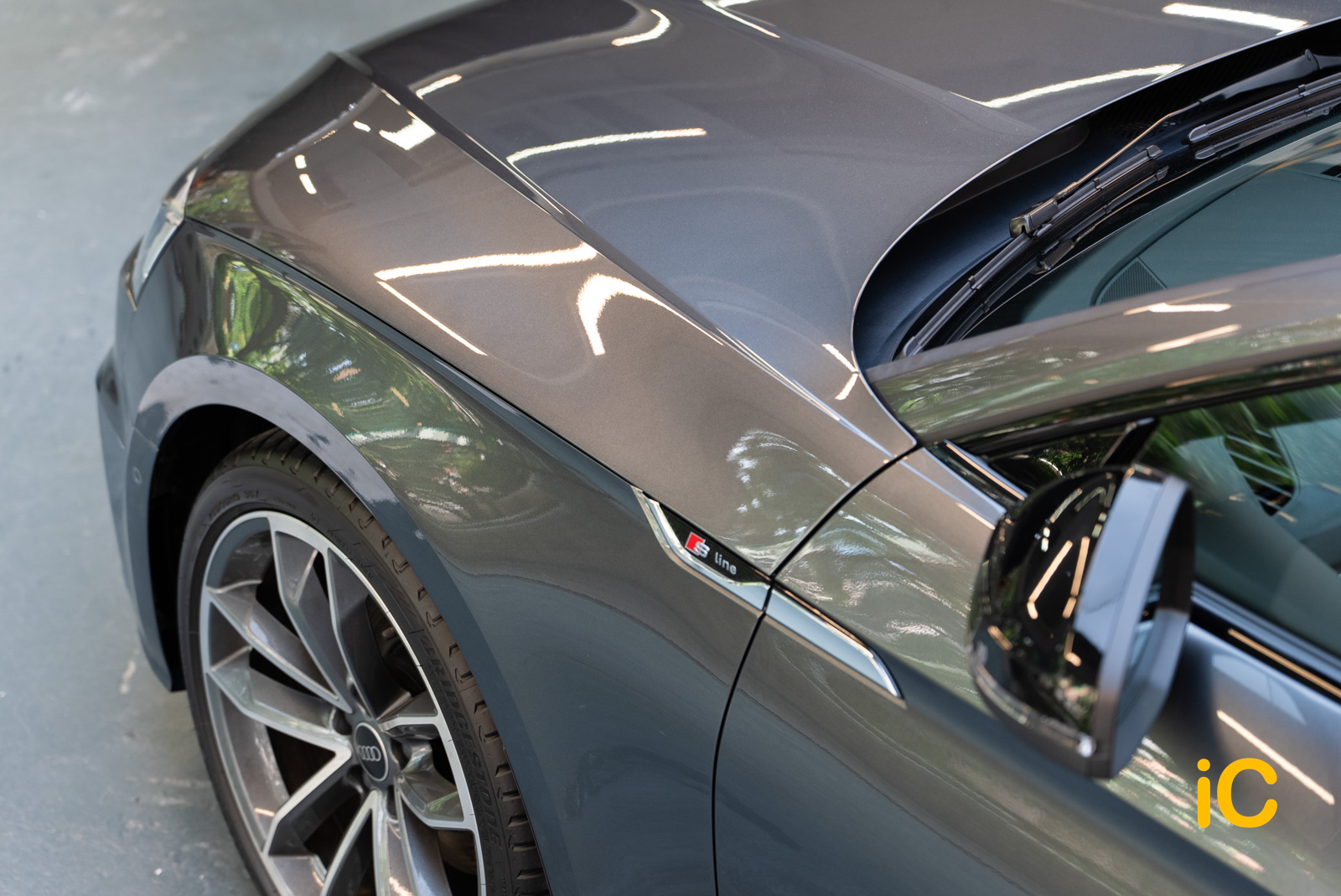 Audi A5 Sportback 透明 PPF 施工作品