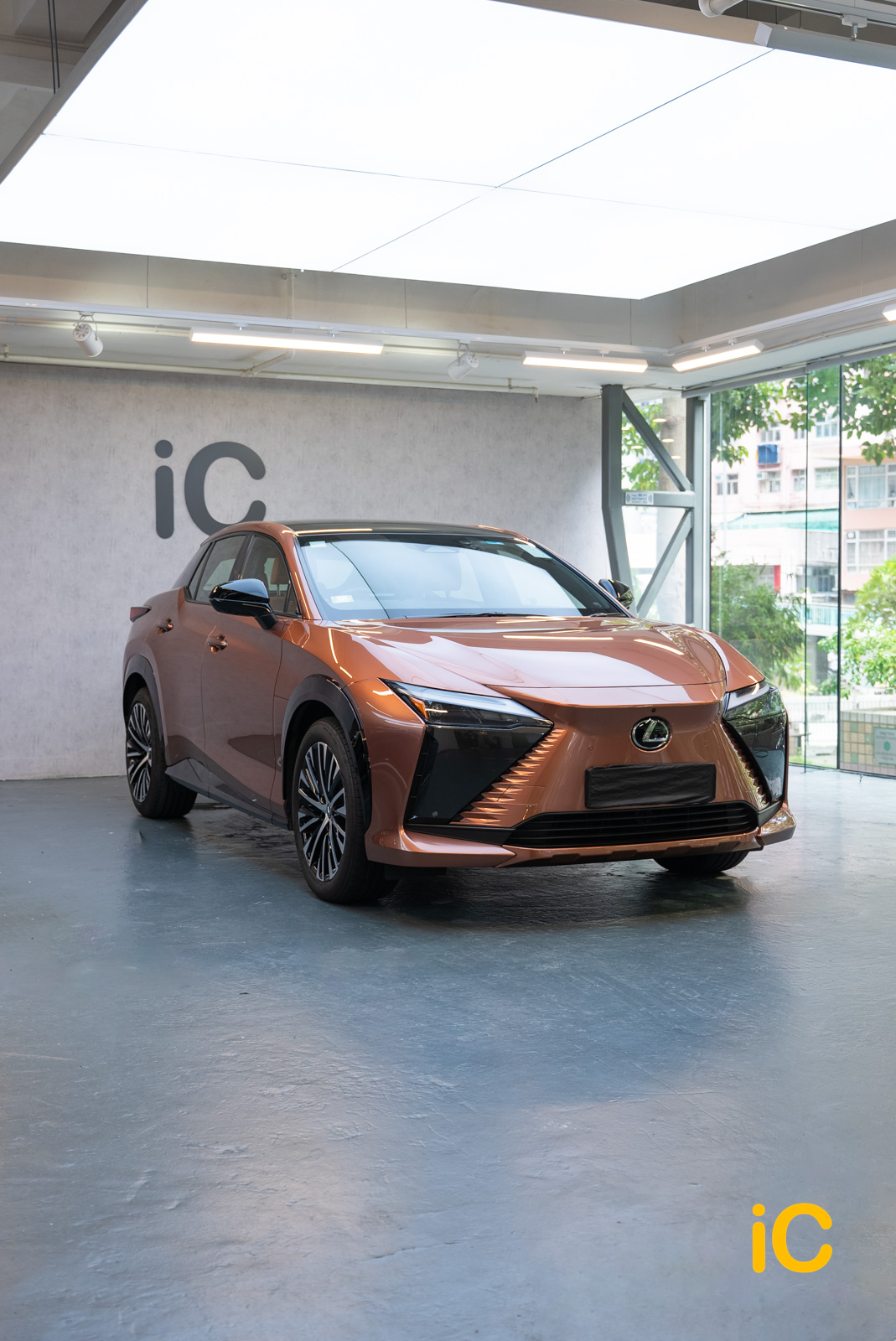 Lexus RZ 450e 透明 PPF 施工作品
