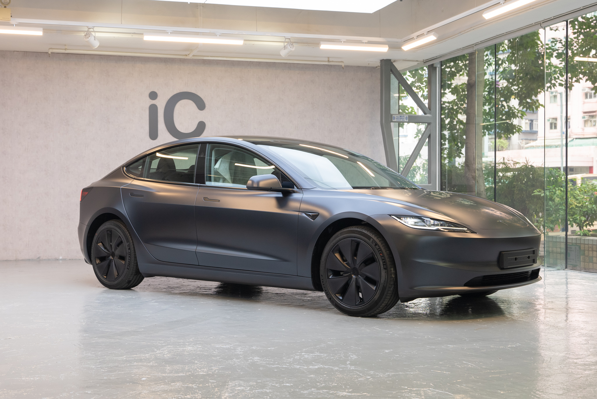 Tesla Model 3 透明 PPF 施工作品