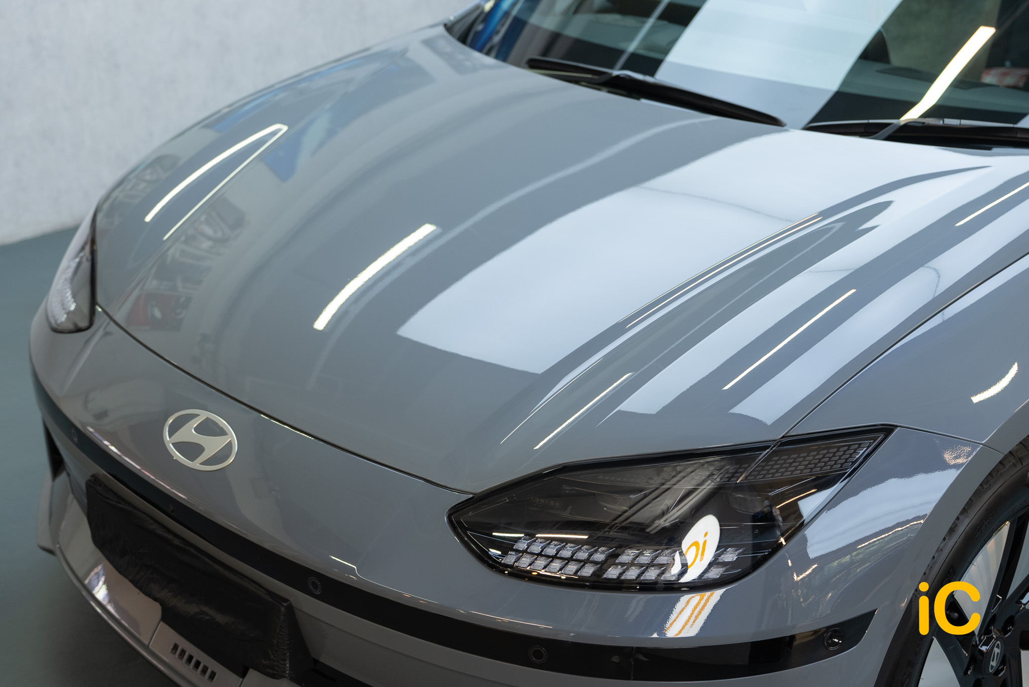 Hyundai IONIQ 6 透明 PPF 施工作品