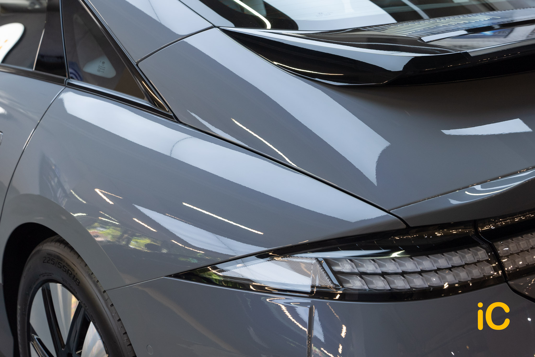 Hyundai IONIQ 6 透明 PPF 施工作品