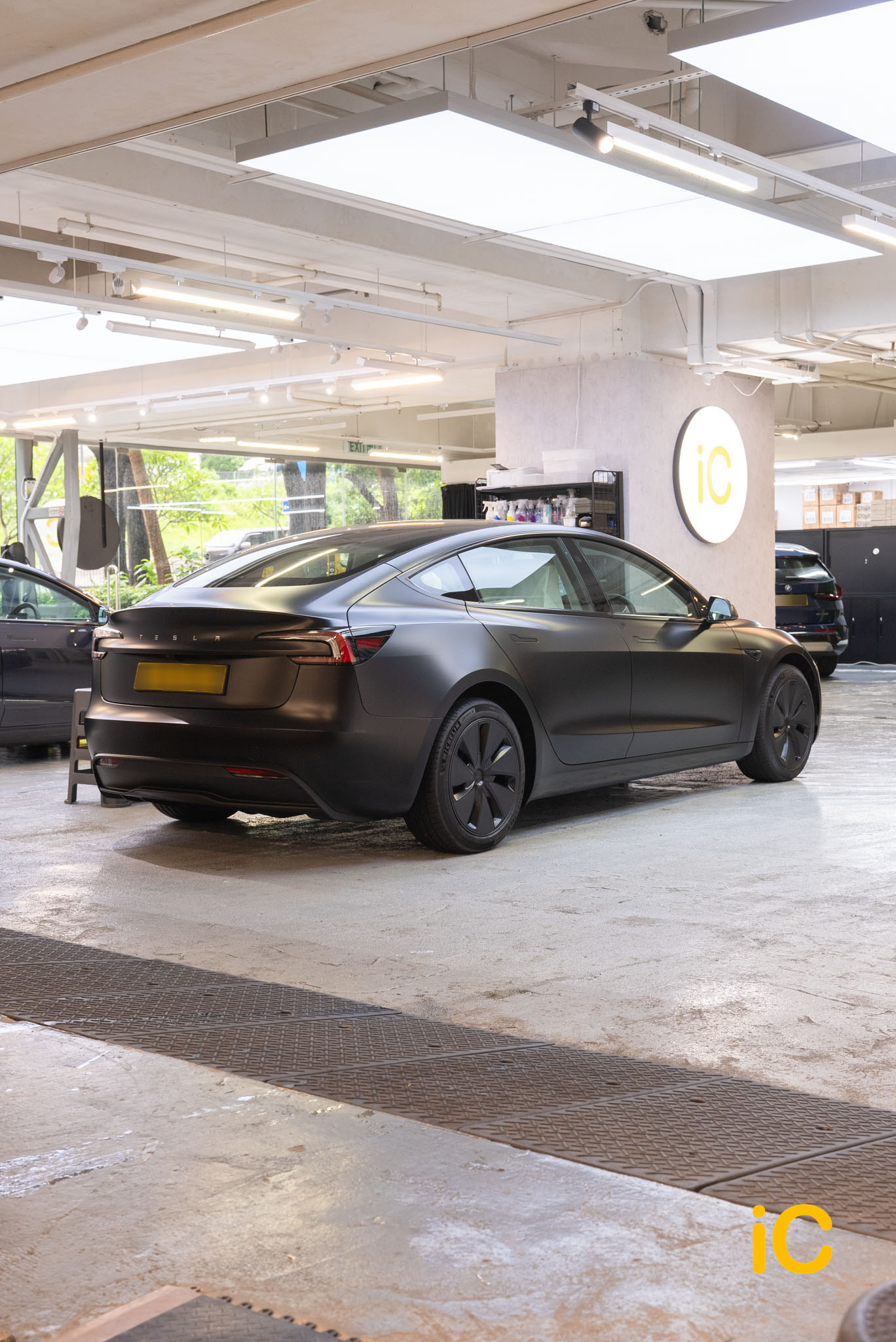 Tesla Model 3 透明 PPF 施工作品