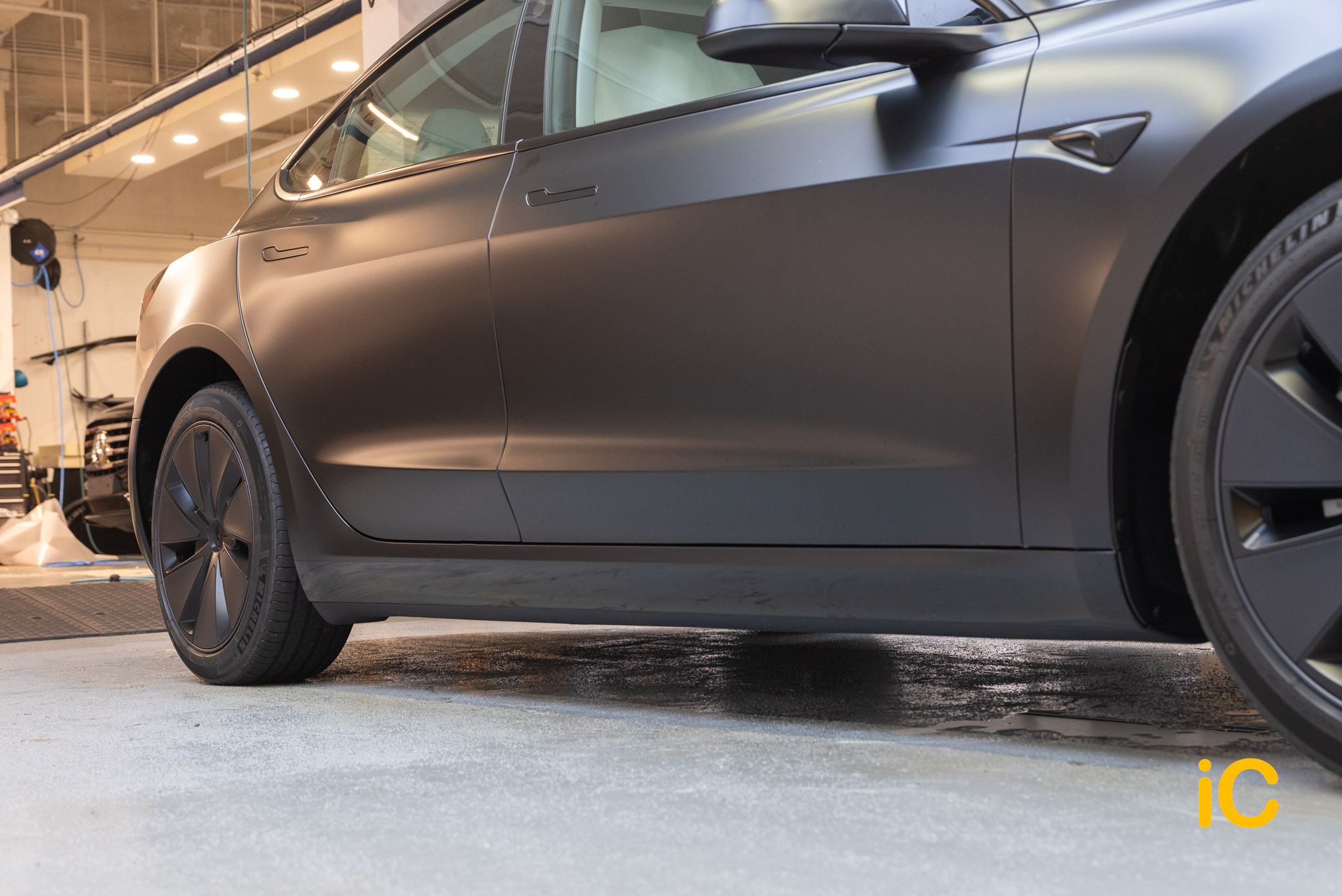 Tesla Model 3 透明 PPF 施工作品