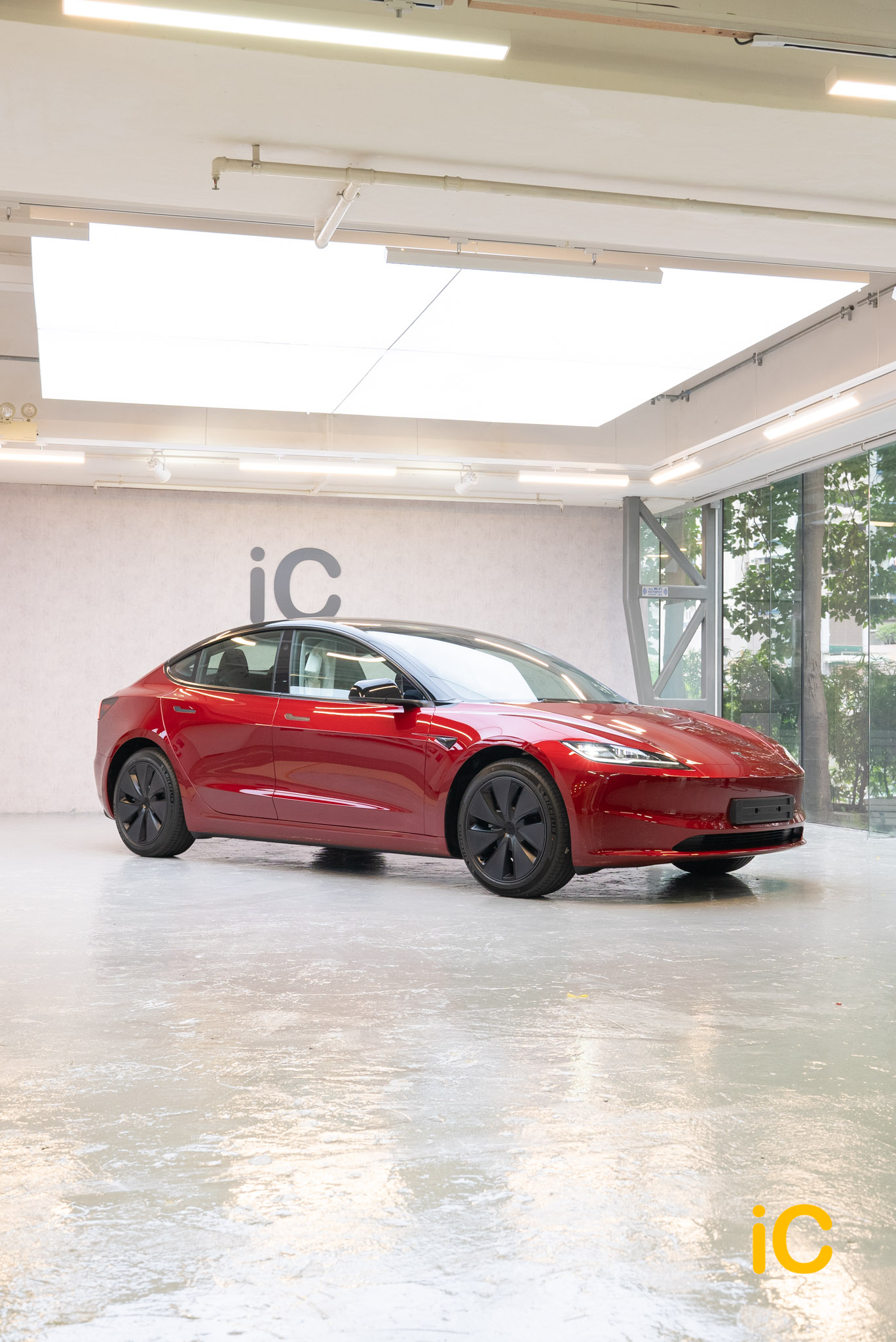 Tesla Model 3 透明 PPF 施工作品
