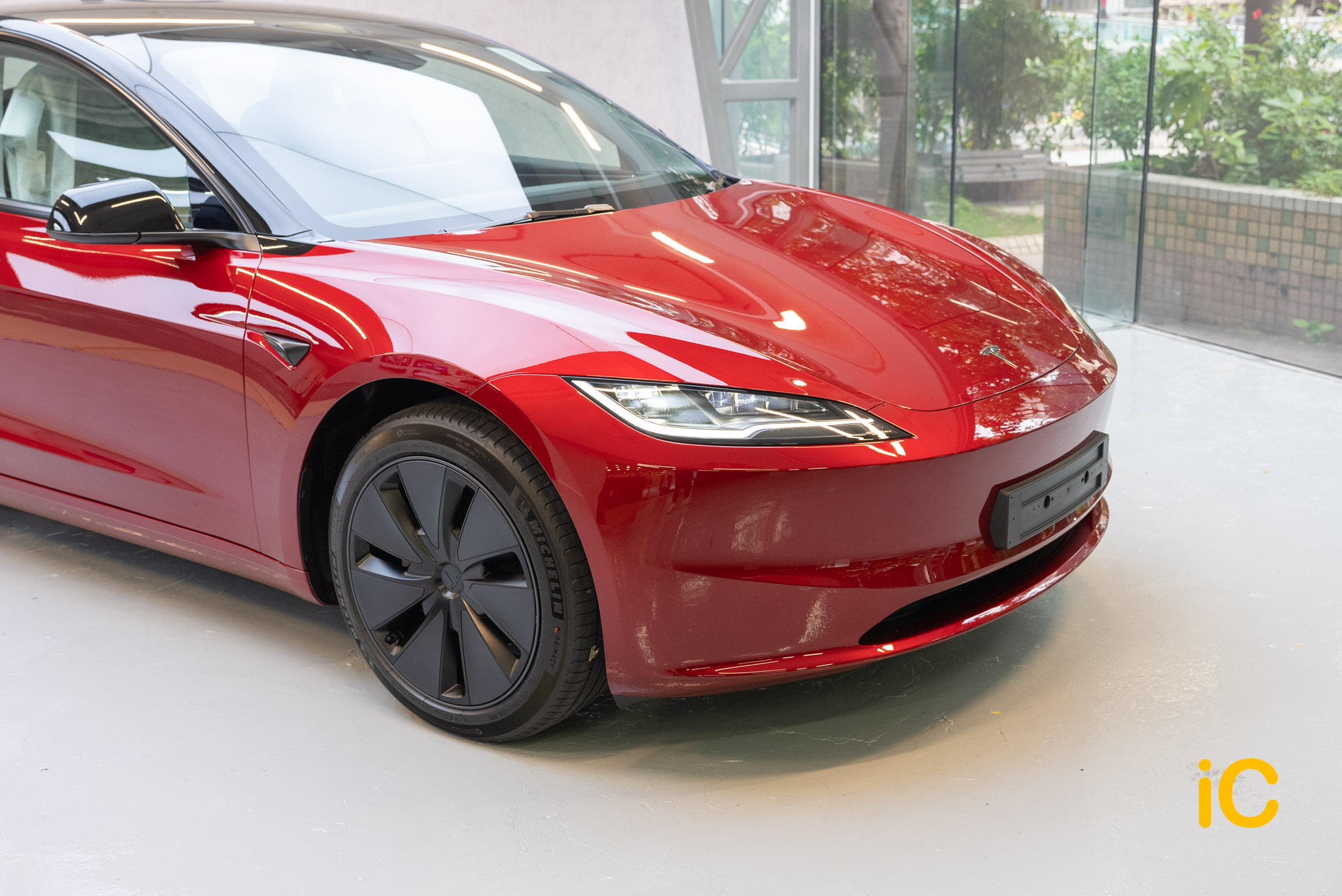 Tesla Model 3 透明 PPF 施工作品